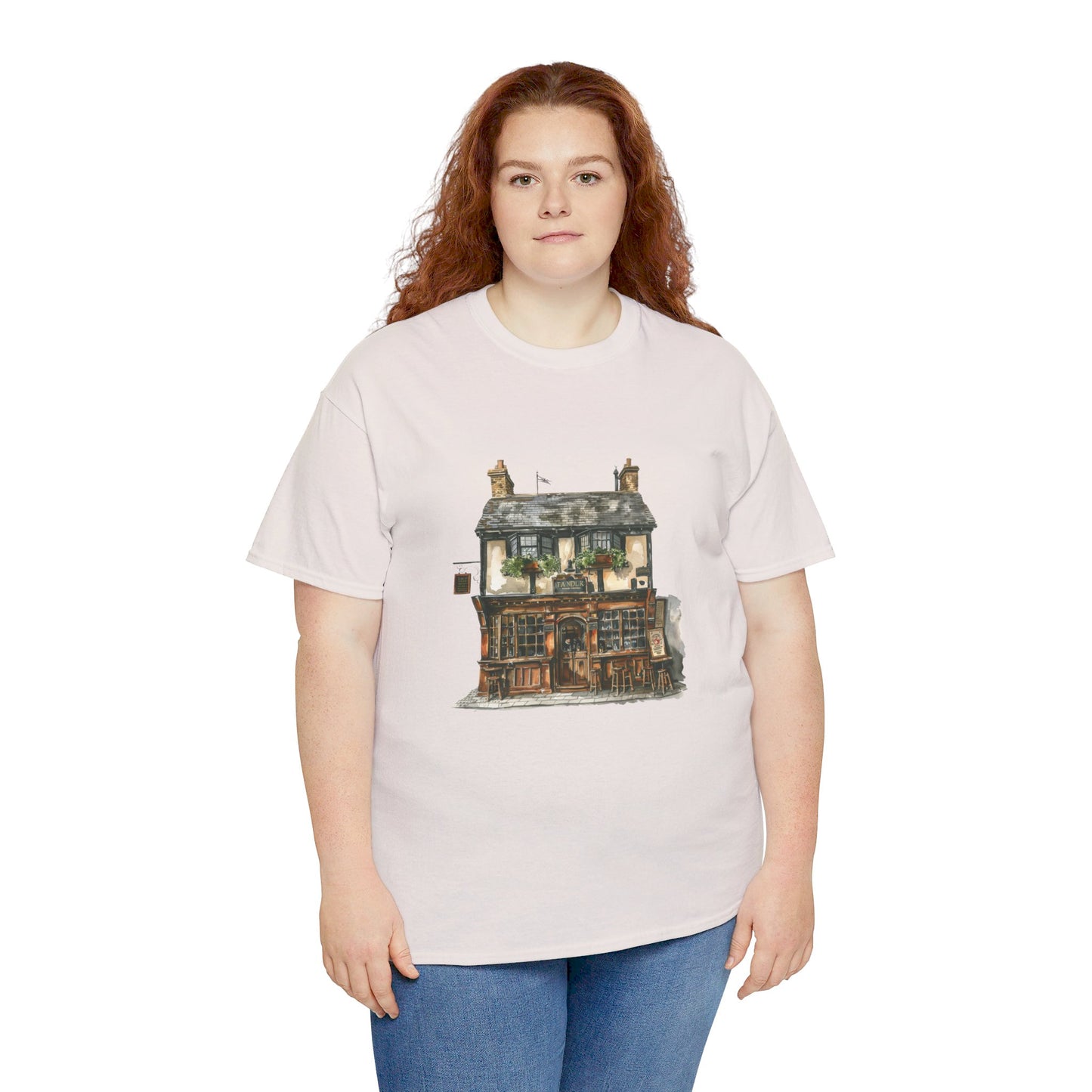 Vintage British House - Classy Unisex Heavy Cotton T-Shirt