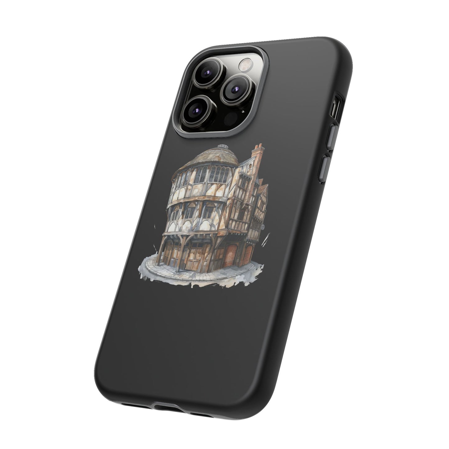 Stylish Phone Case featuring Unique Building Design, Art Lover Gift, Durable Phone Cover, Trendy Gadget Accessory, Unique Gift for Her