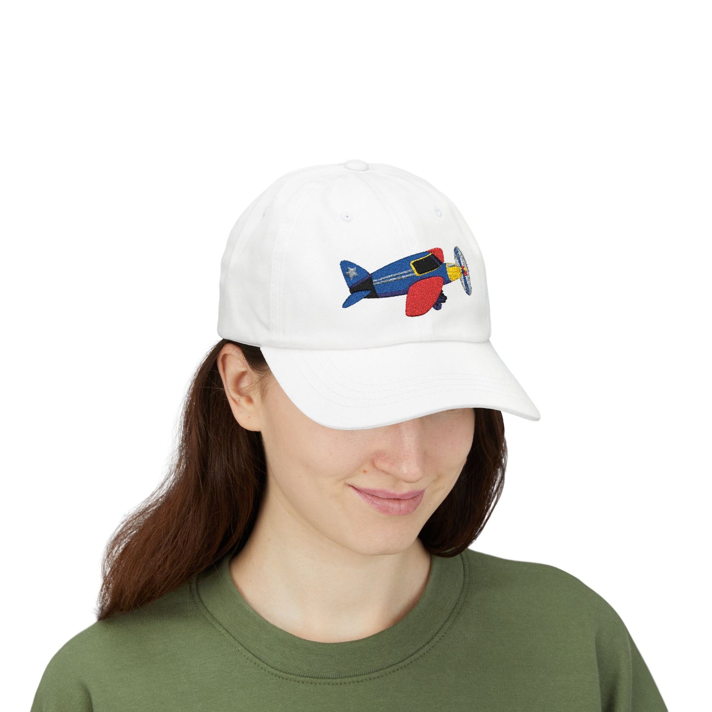 Classic Airplane Dad Cap, Vintage Airplane Hat, Dad Gifts, Casual Everyday Cap, Father's Day, Travel Accessory