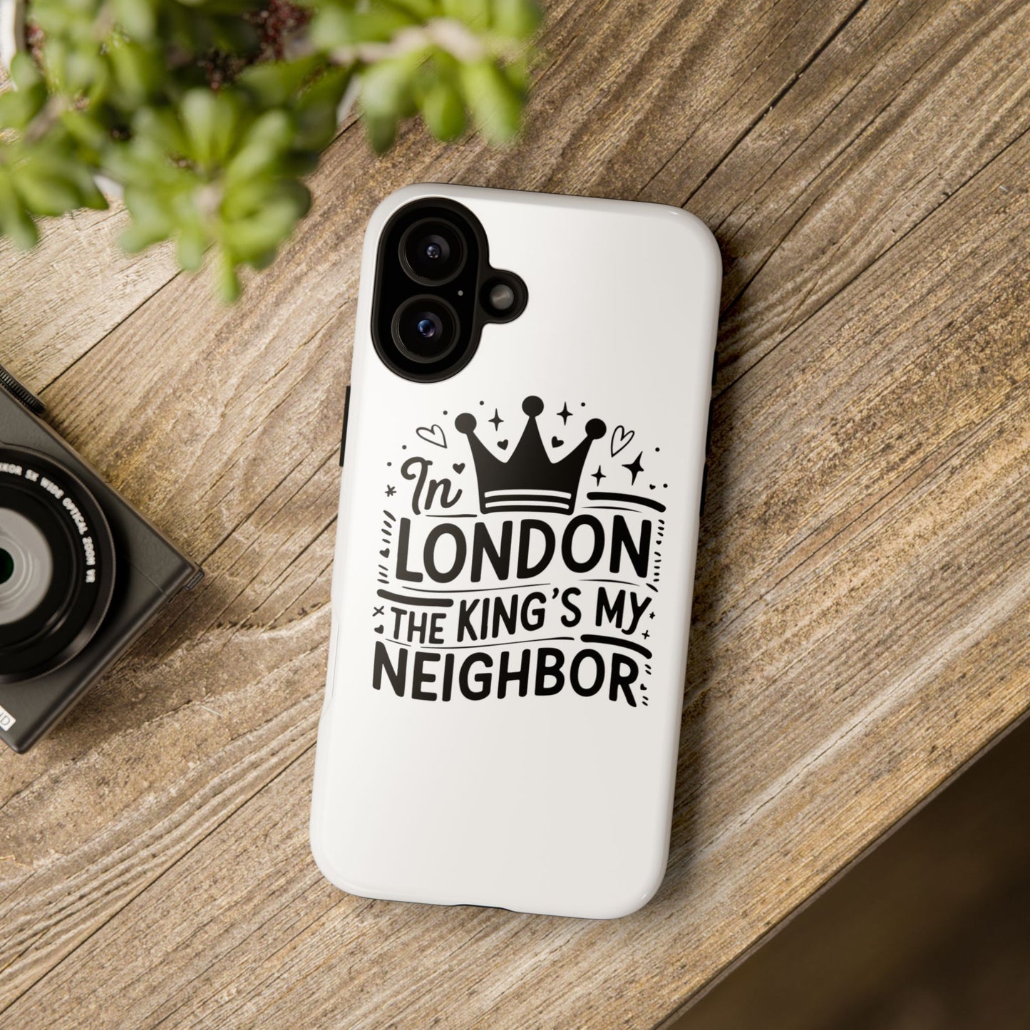 London's Neighbour Phone Case | Royalty Design for Travelers, Gifts for Friends, British Souvenir, Phone Accessory, Stylish Protection