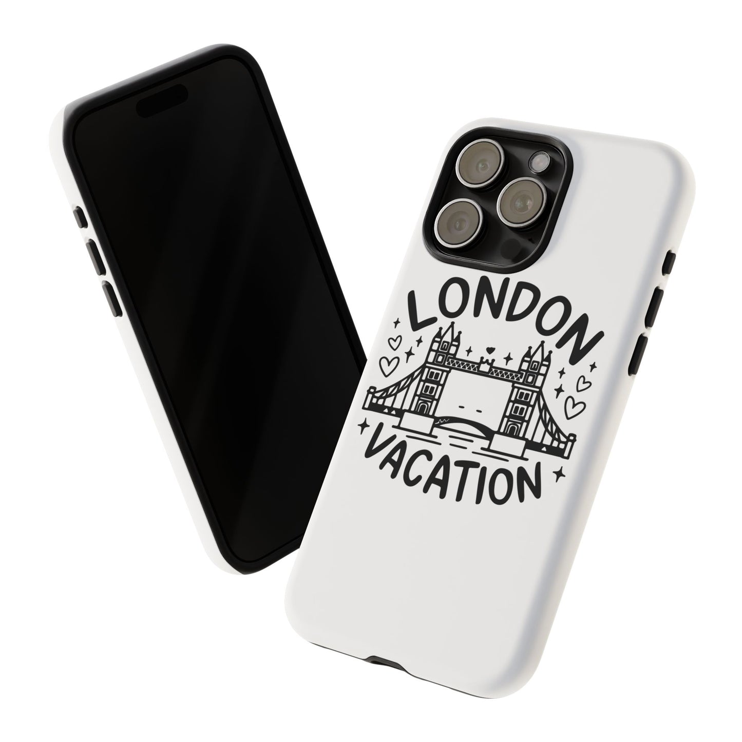 London Vacation Phone Case, Travel Accessories, Unique Gift, London Lover, Custom Phone Cover, Vacation Souvenir
