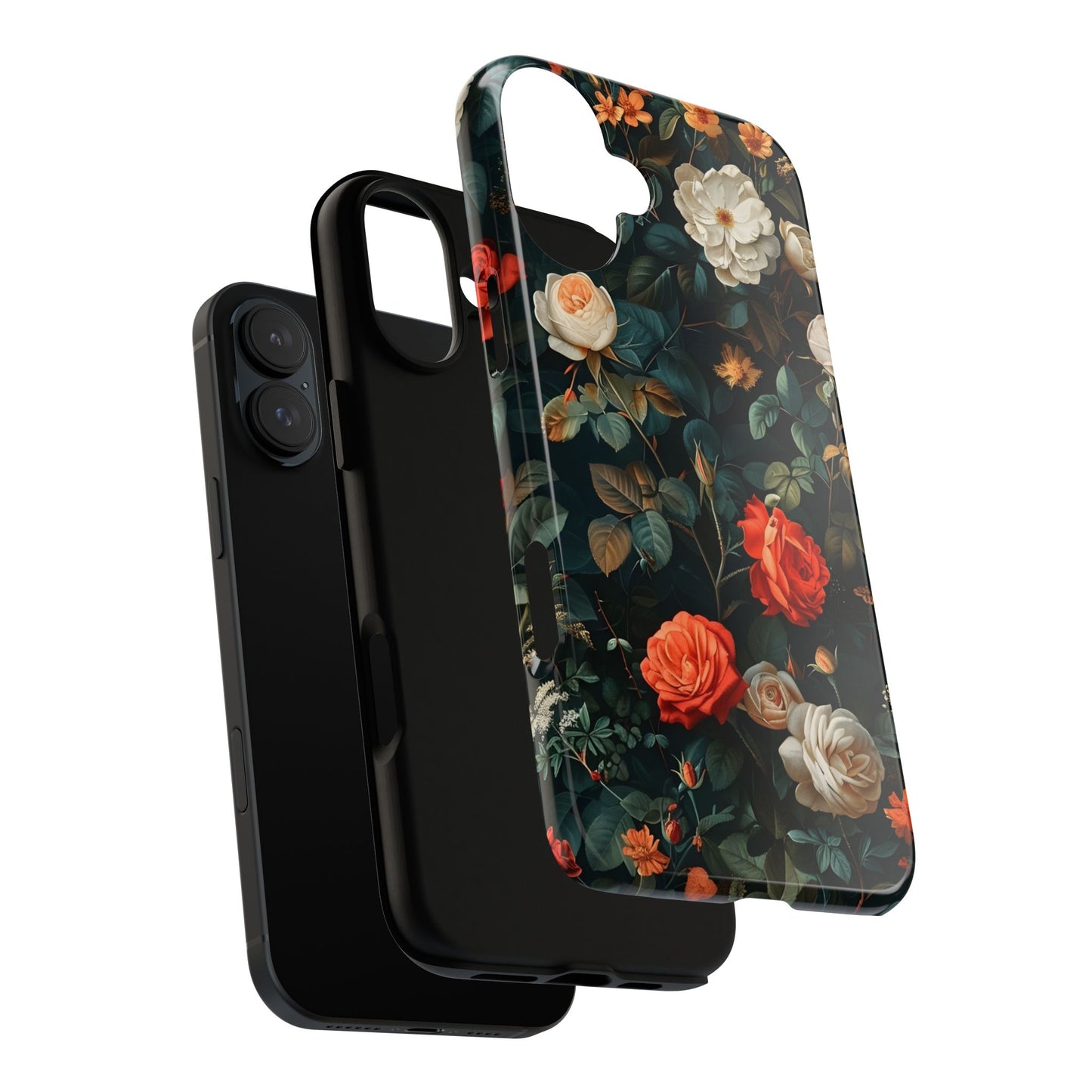 Floral Phone Case | Tough Cases with Elegant Design | Gift for Her, Mother's Day, Birthdays, Personalized, Trendy Tech Accessories