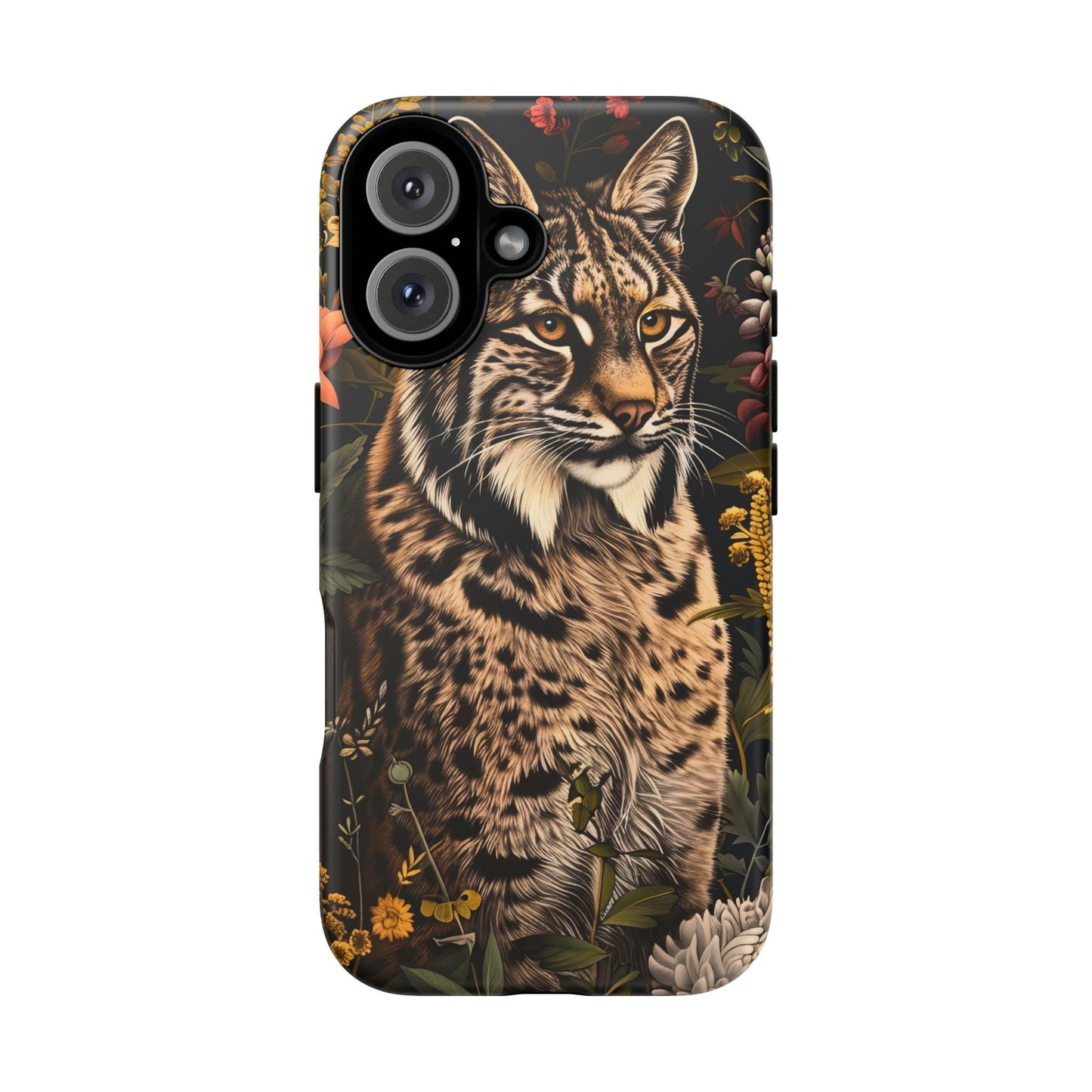 Wildlife Phone Case with Lynx Design, Tough Cases, Animal Lovers Gift, Nature Inspired Accessories, Unique Tech Protection