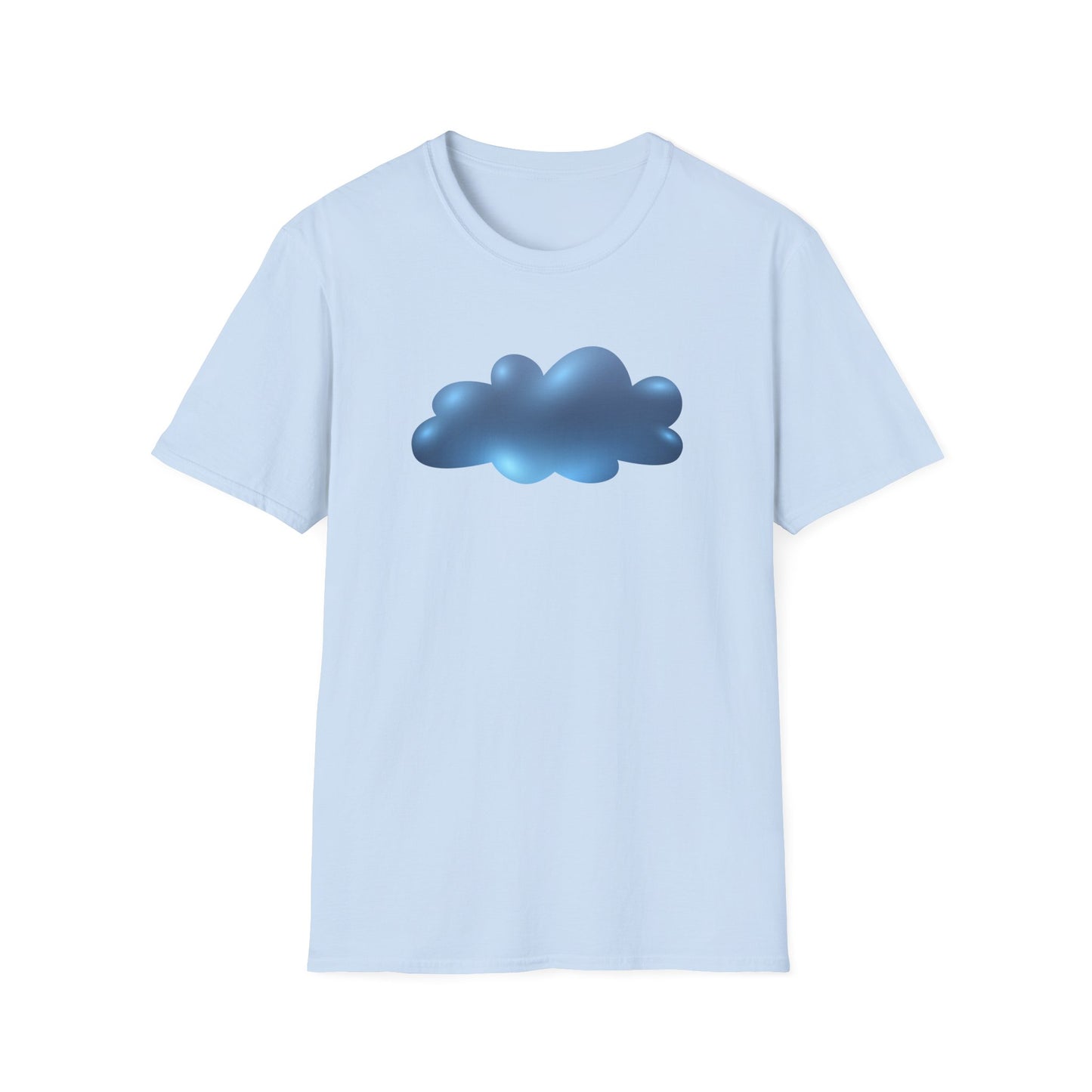 Serene Cloudscape - Dreamy Cloud Versatile Unisex Softstyle T-Shirt