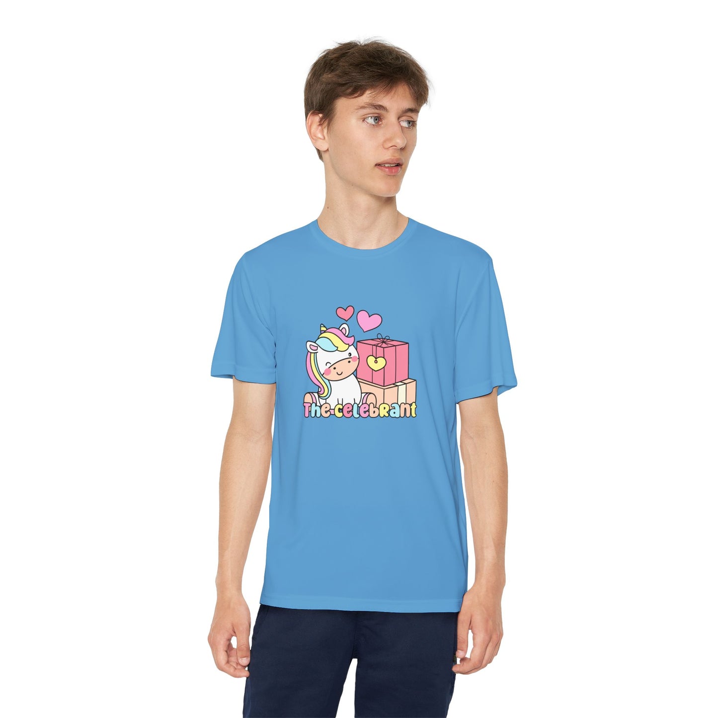Cute Unicorn - Youth Competitor Tee - Perfect for Birthdays and Celebrations