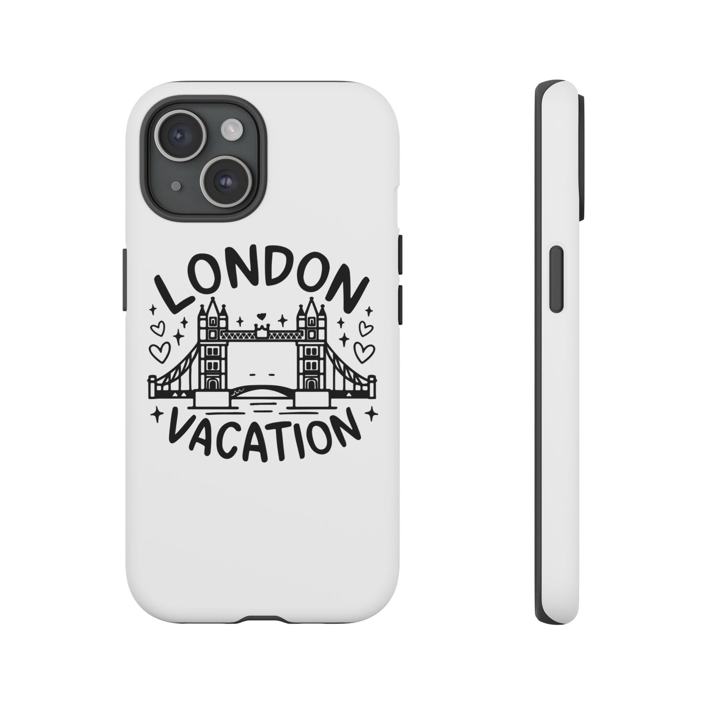 London Vacation Phone Case, Travel Accessories, Unique Gift, London Lover, Custom Phone Cover, Vacation Souvenir