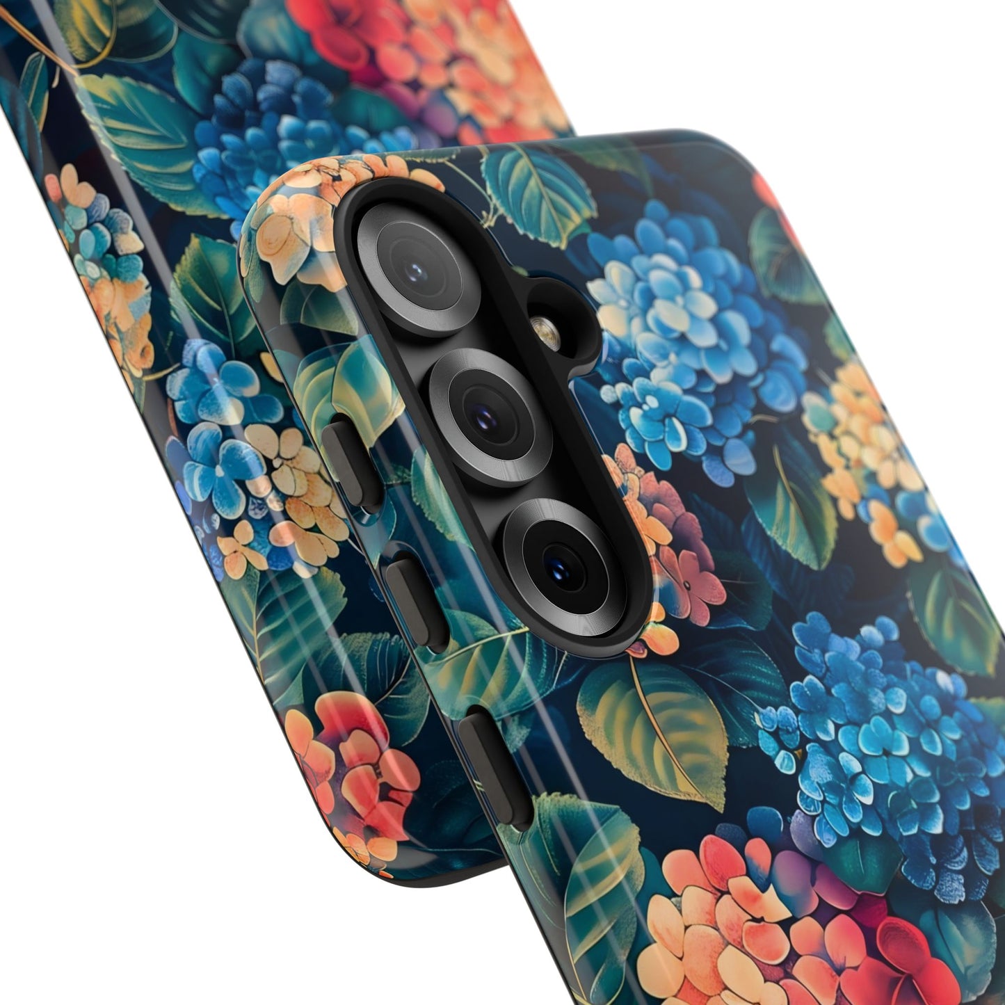Floral Phone Case, Stylish Tough Case for Gardener Gift, Flower Lover Accessory, Pretty Floral Design, Protective Case