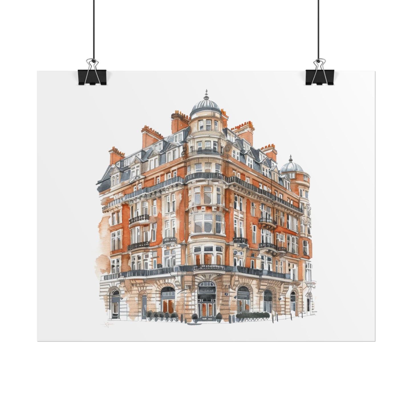 Elegant Architectural Rolled Posters, Art Prints for Home Decor, Gift for Housewarming, Wall Art for Living Room, Unique Art Decor