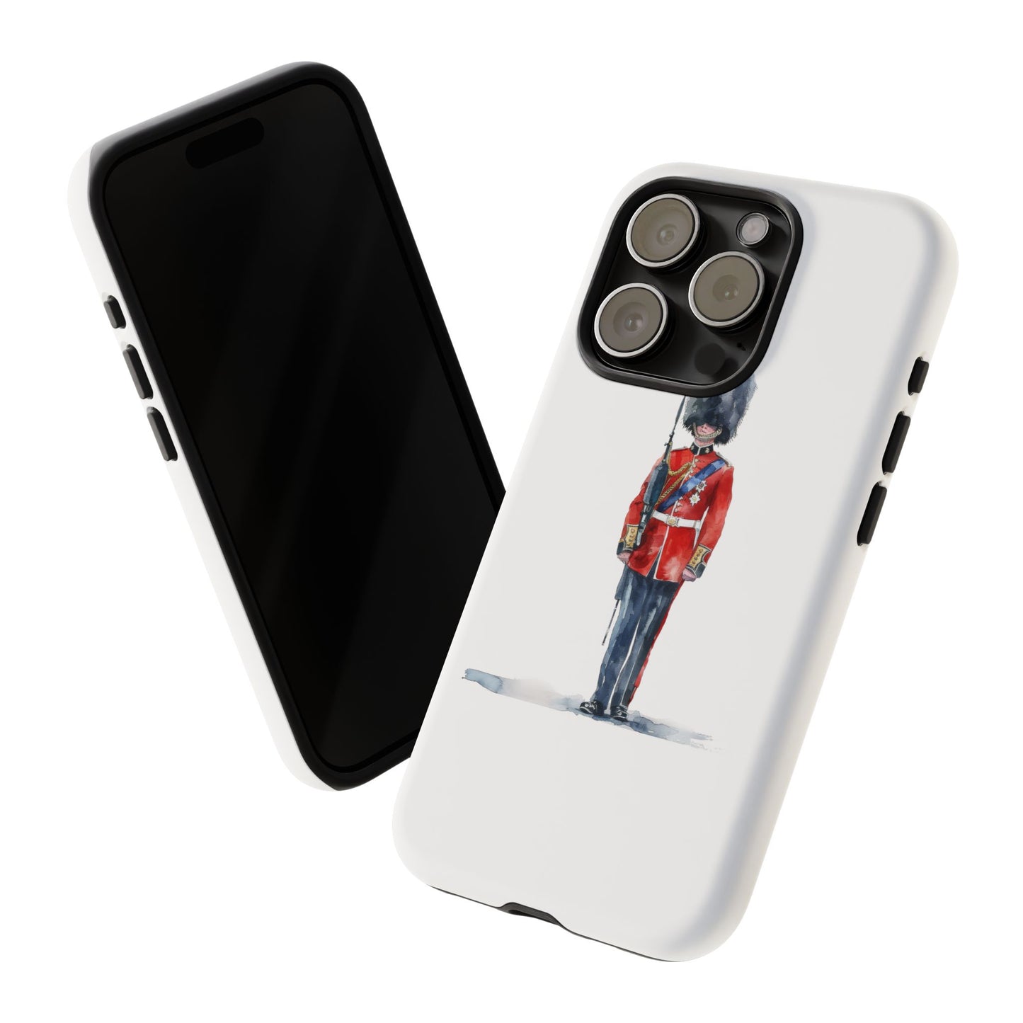 British Royal Guard Phone Case - Tough Cases, Unique Phone Cover, Gift for Her, Cute Accessory, British Soldier Design