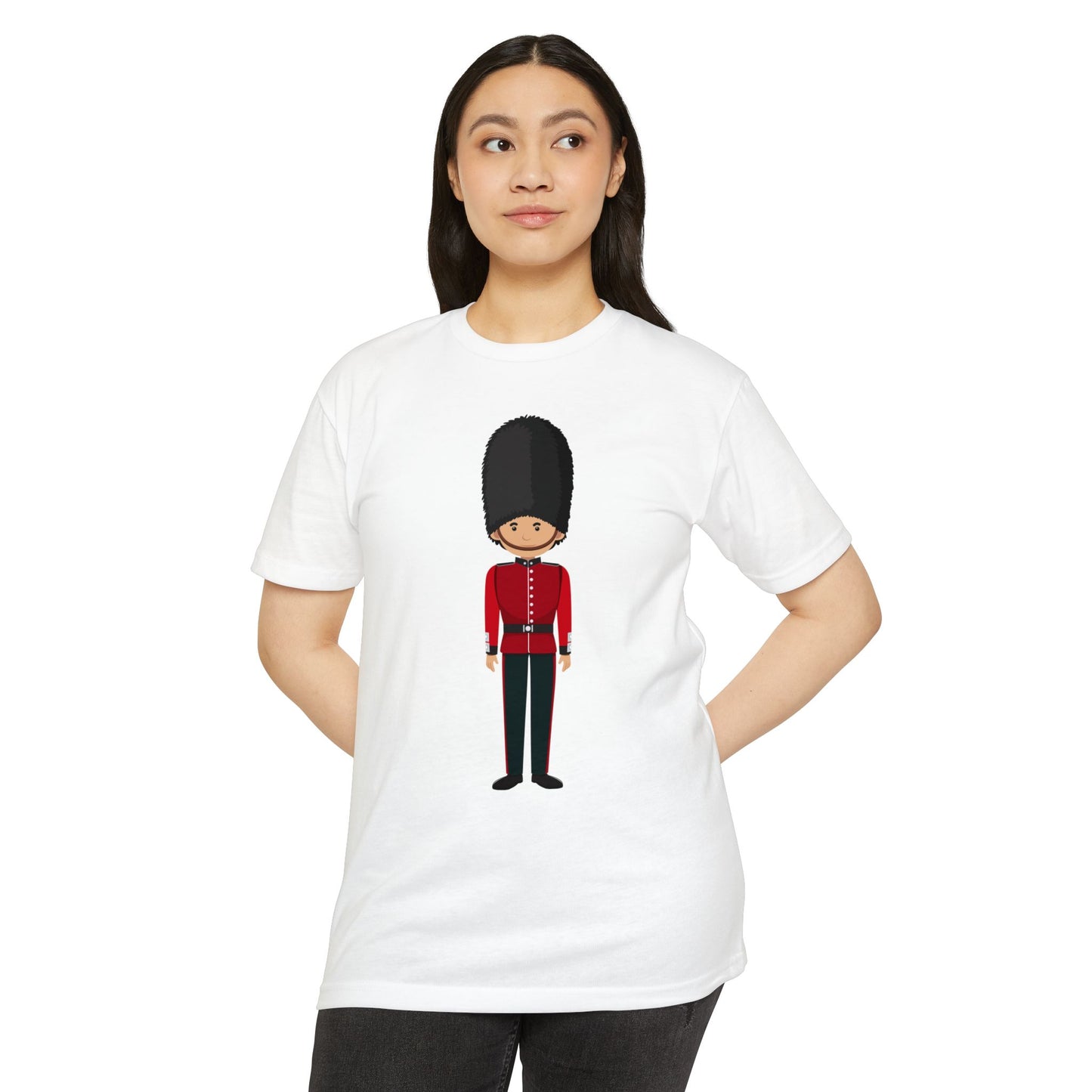 Unisex CVC Jersey T-shirt - Honor in Red - British Soldier Uniforms