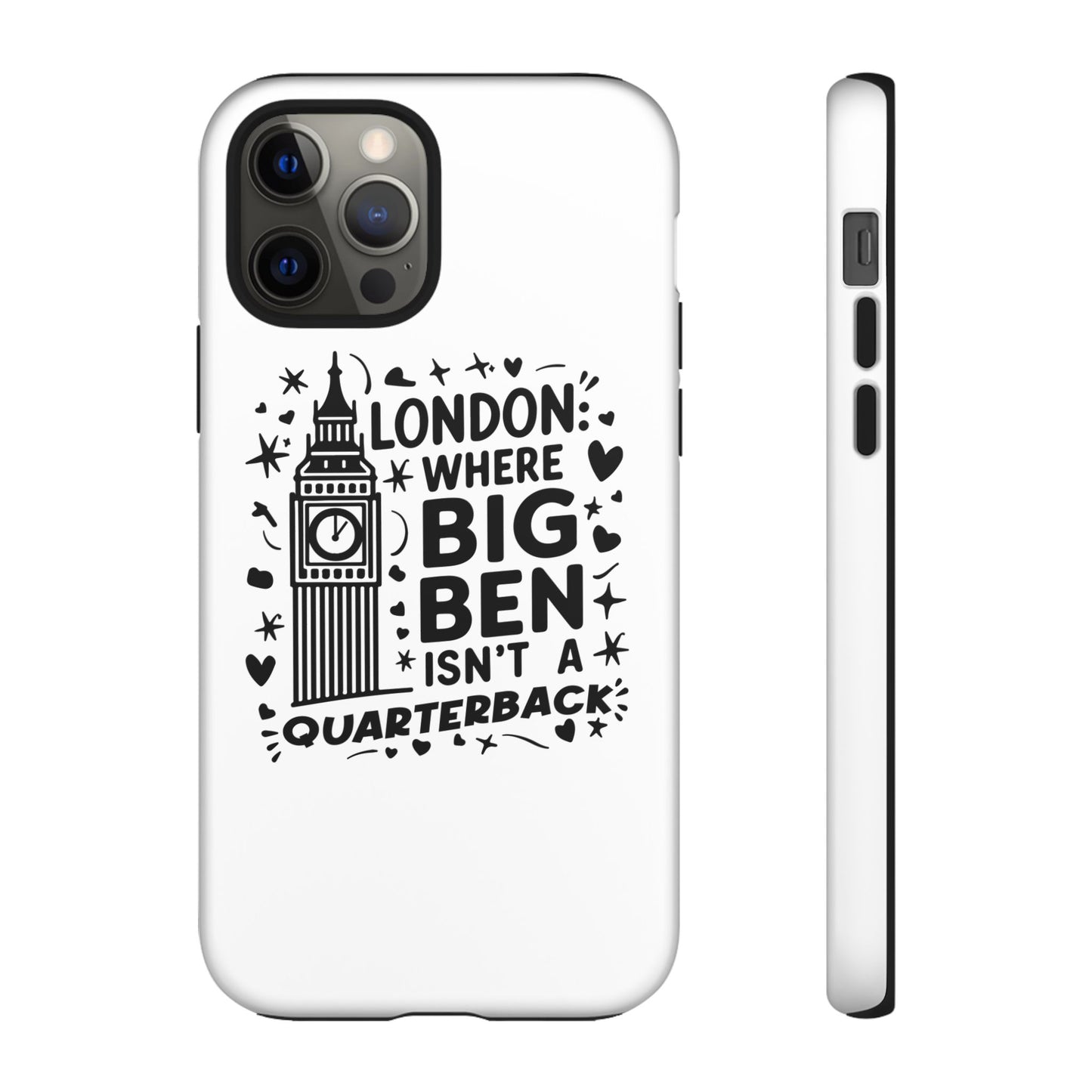 London Big Ben iPhone Case, Funny Phone Cover, Tough Phone Case, Gift for Travelers, London Souvenir