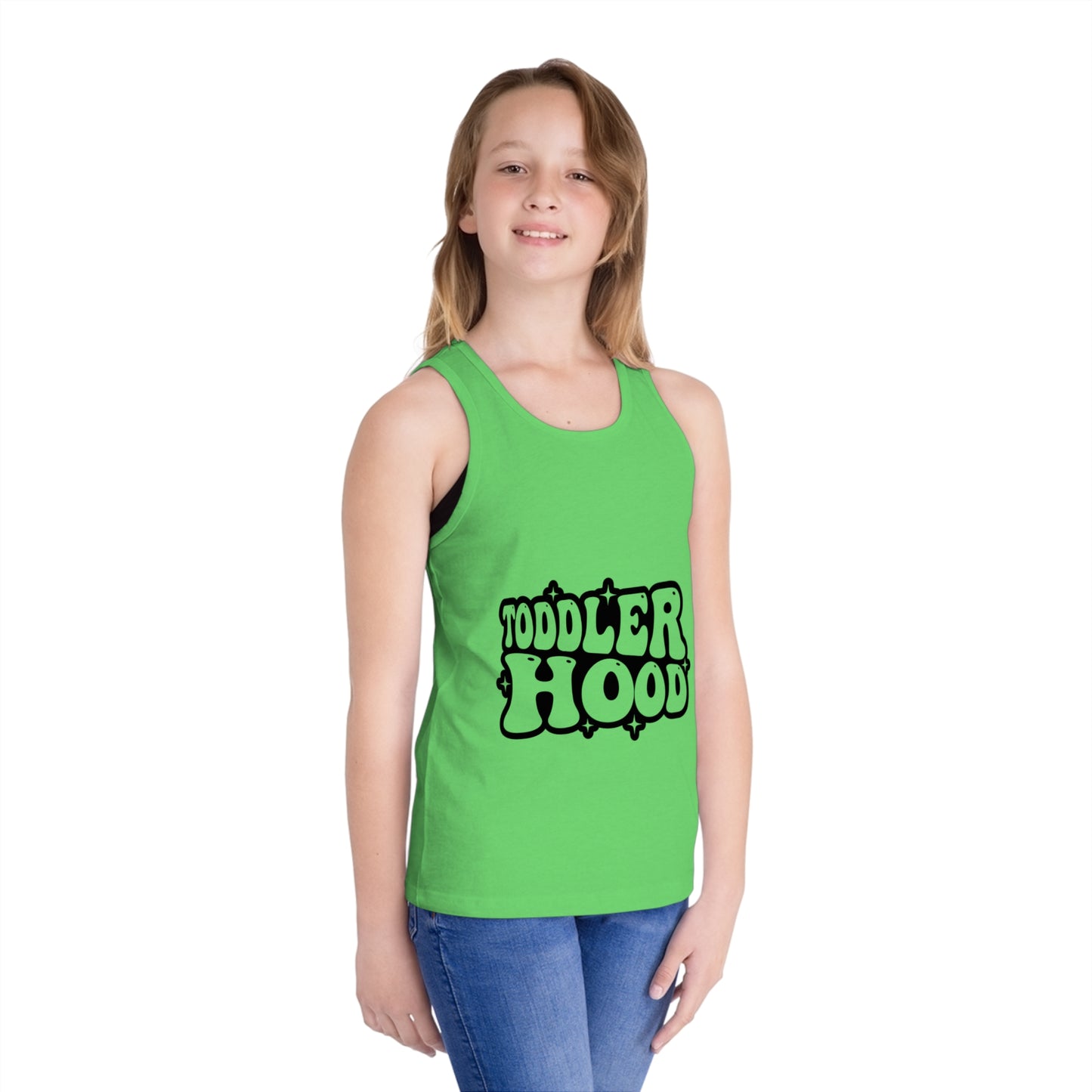 Toddler Hood Jersey Tank Top - Fun & Comfy Kids Apparel