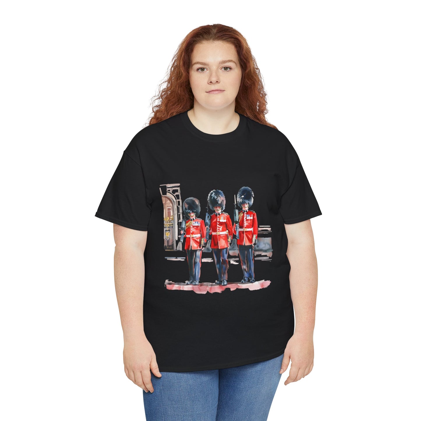 Unisex Heavy Cotton Tee - Cornish Courage - Red Jackets of Bodmin