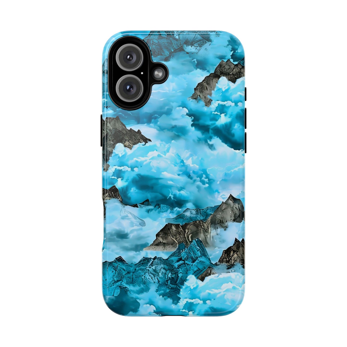 Mountain Wave Phone Case - Adventure Gear, Outdoor Gifts, Stylish Cases, Trendy Accessories, Nature Lovers