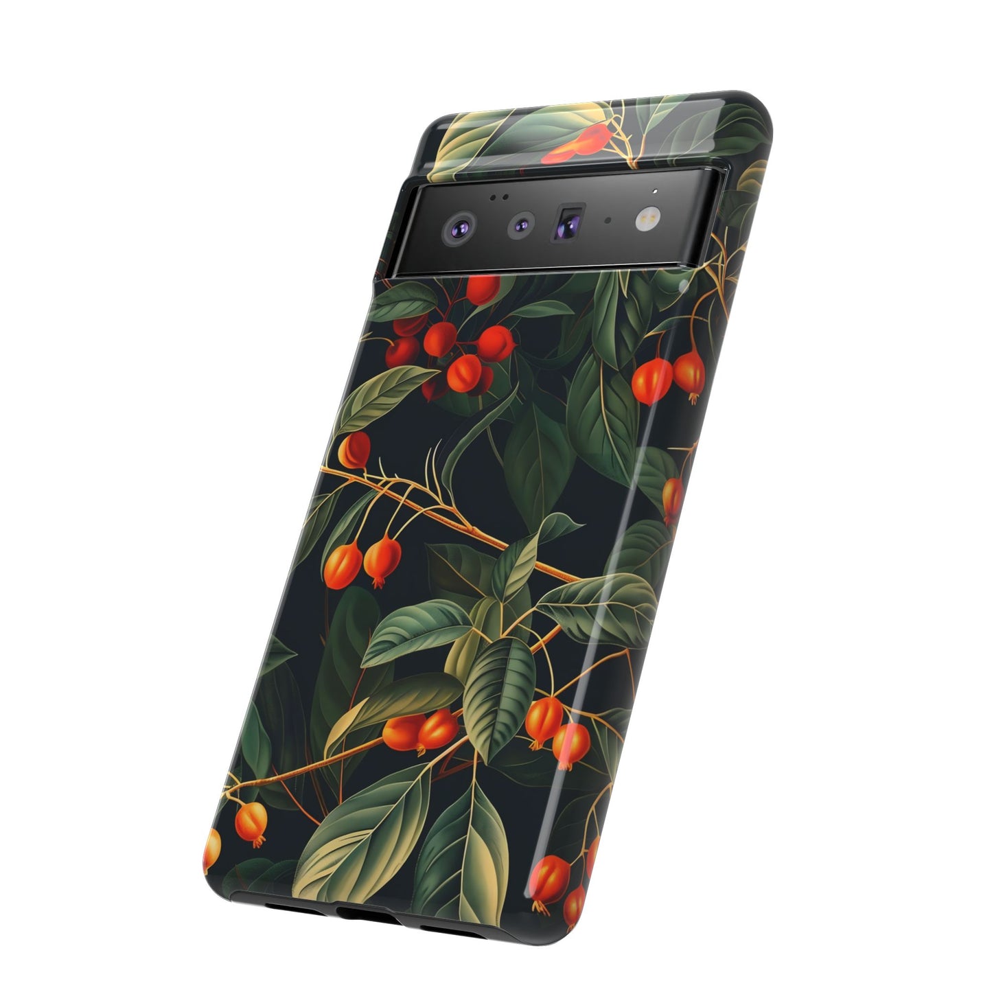 Tough Cases, Floral Phone Case, Nature-Inspired Tech, Unique Gift, Phone Accessory, Botanical Design, Fall Vibes