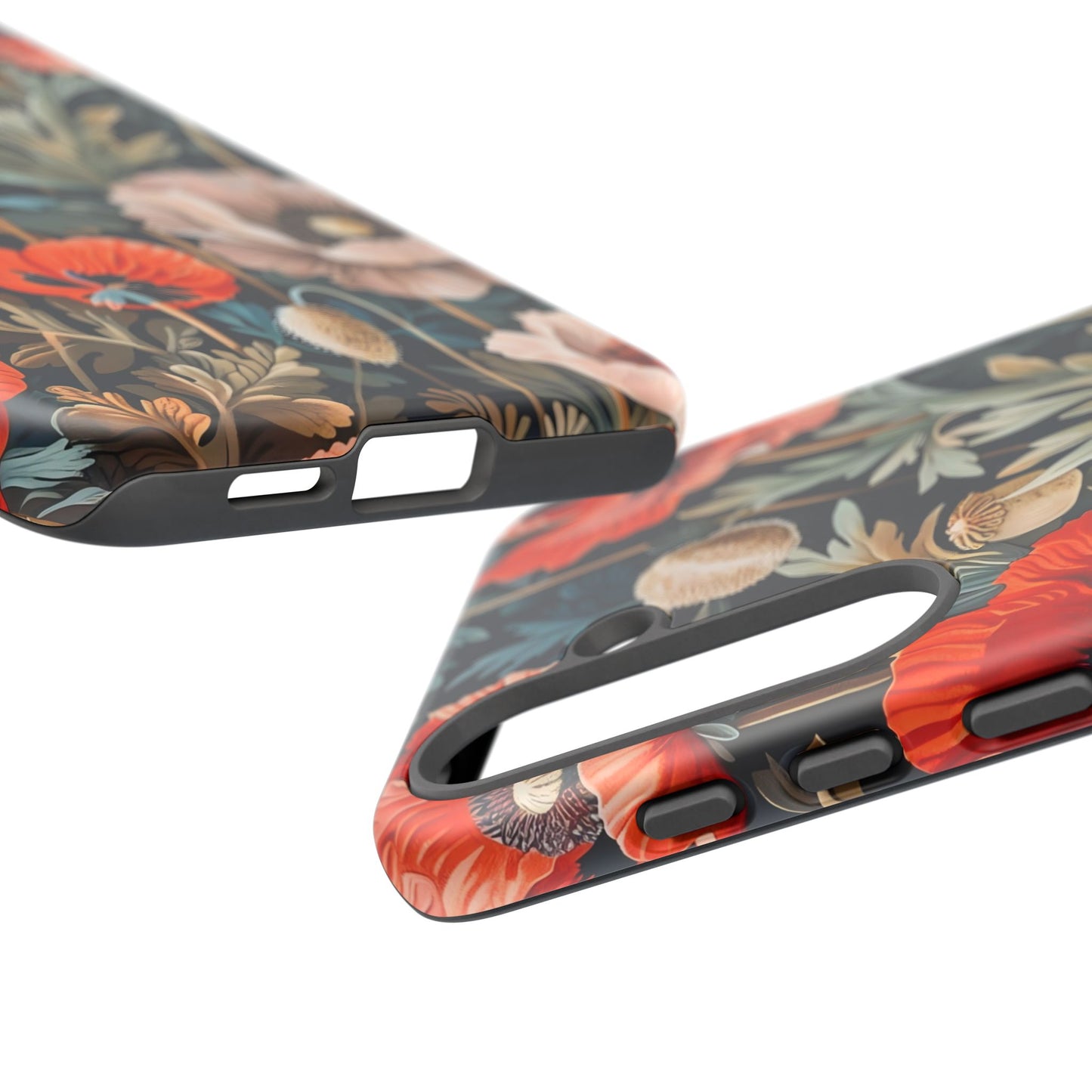 Floral Phone Case - Tough Cases, Flower Design, Chic Tech Accessories, Stylish Gifts, Unique Phone Protectors