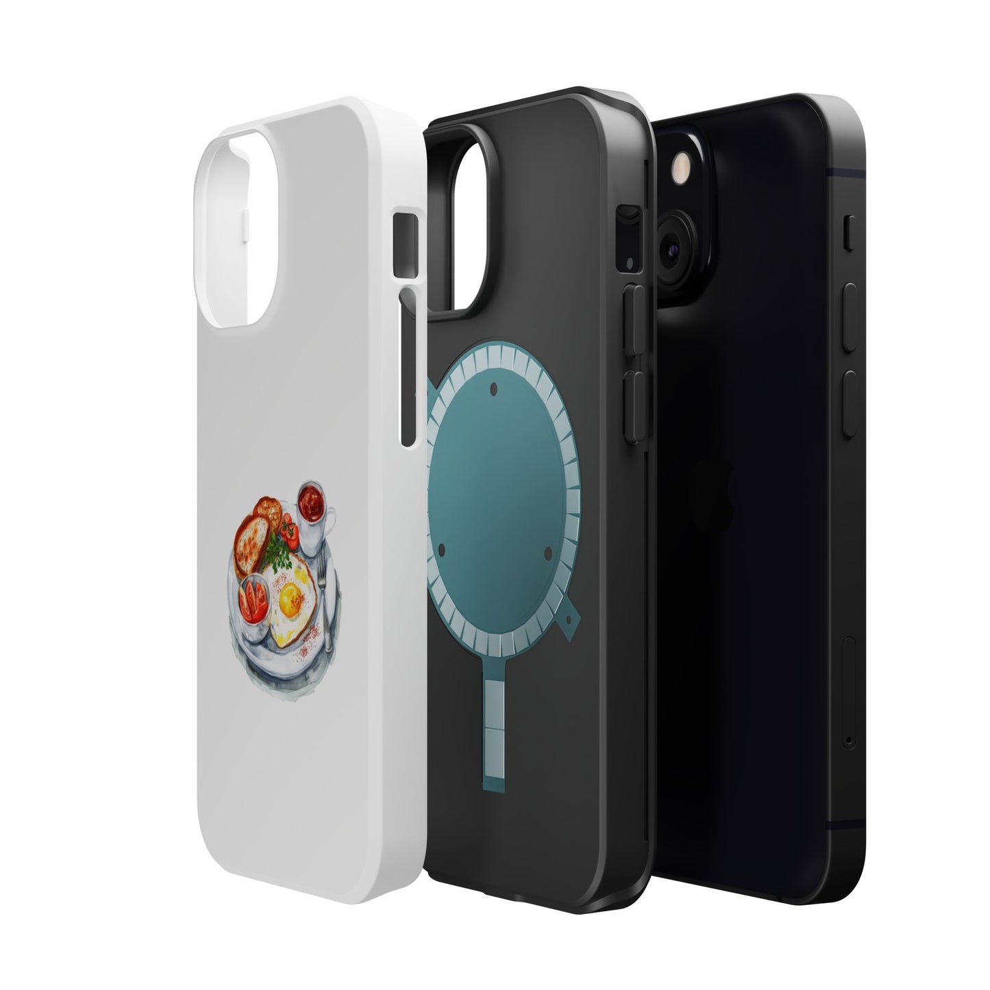 Breakfast Delight Magnetic Phone Case - Fun, Custom Phone Protection for Food Lovers, Gifts for Her, Unique Kitchen Decor, Cute Cell Cover