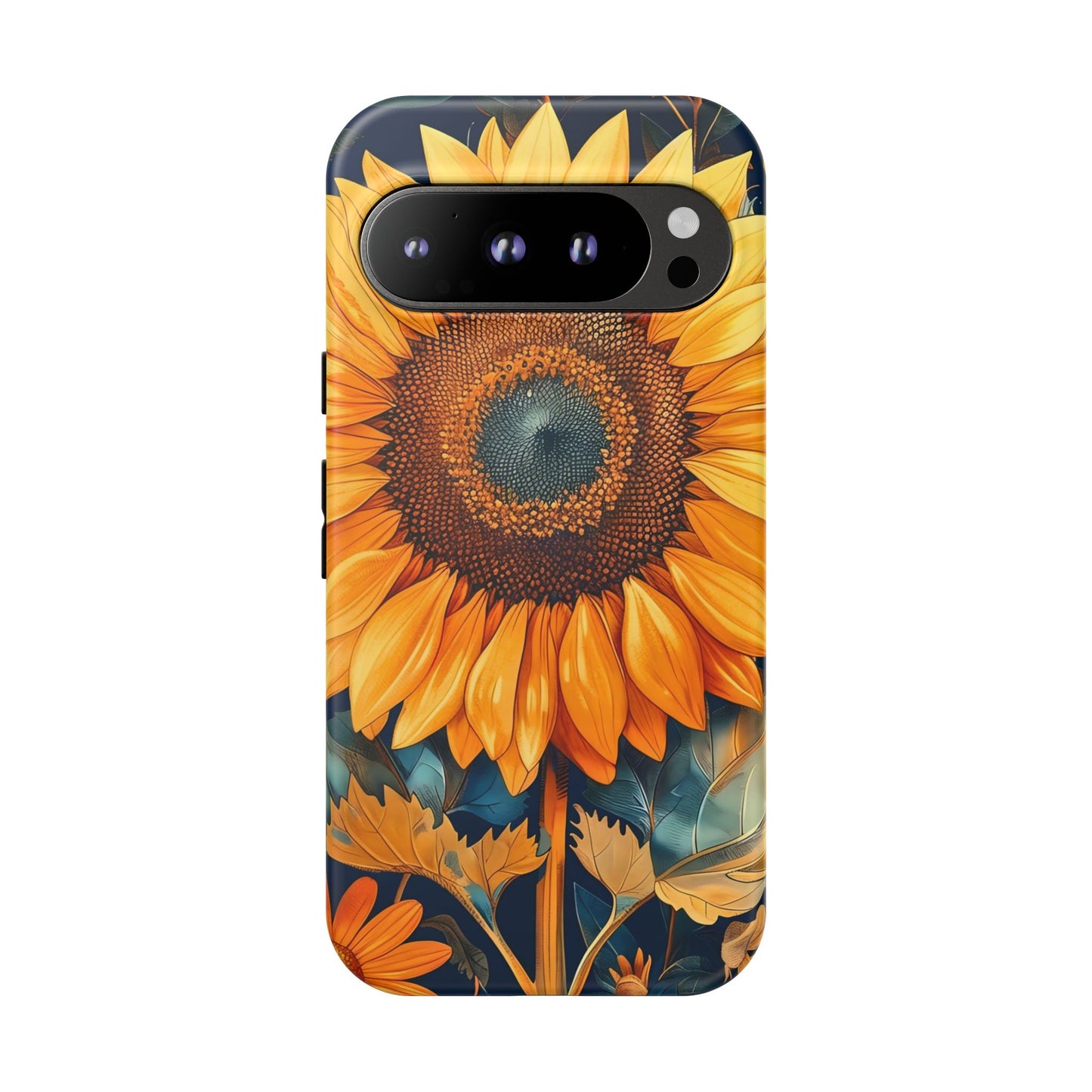Sunflower Phone Case - Floral Design for Nature Lovers, Cute Spring Accessory, Gift for Her, Eco-Friendly Cover