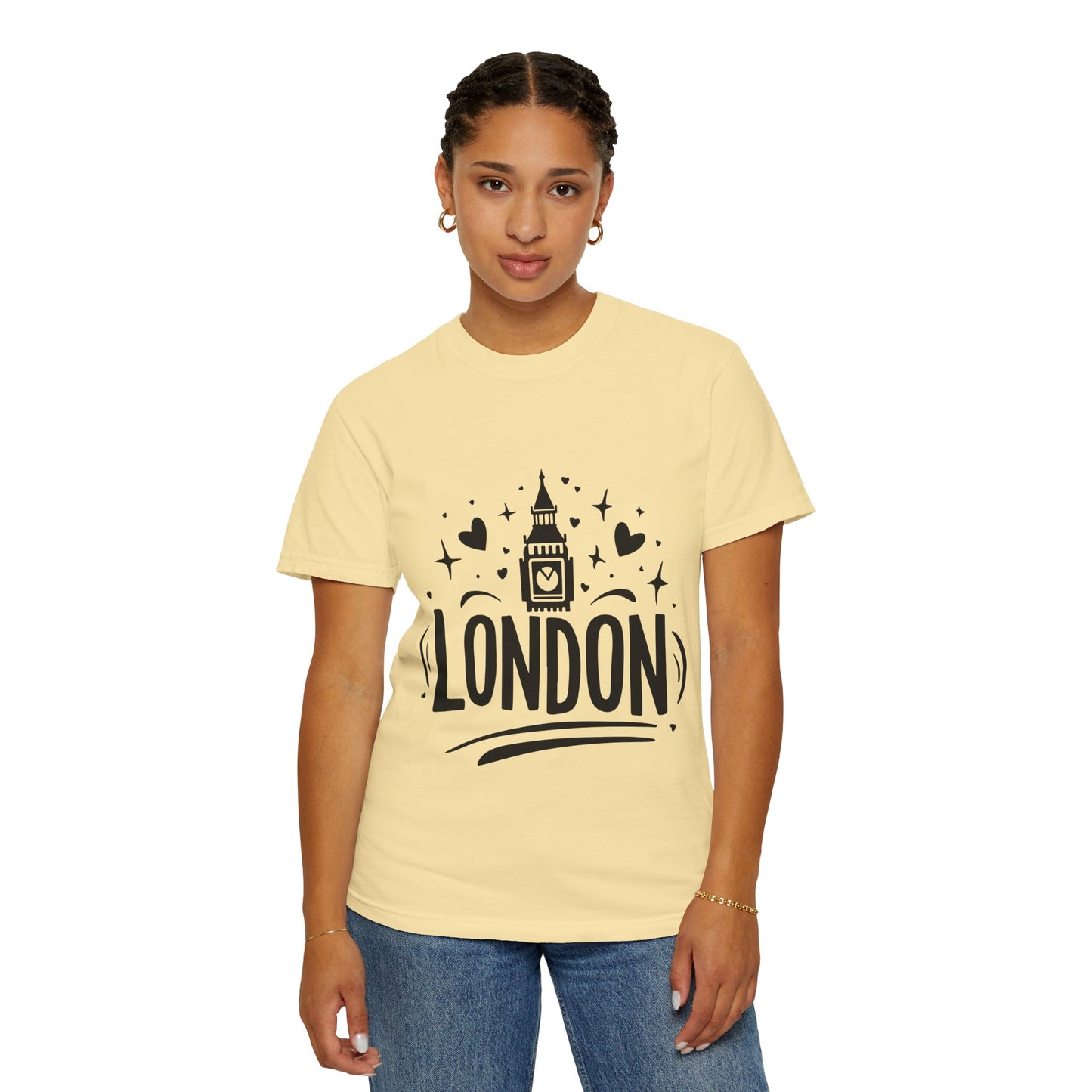 Unisex Garment-Dyed T-shirt - Lovely London