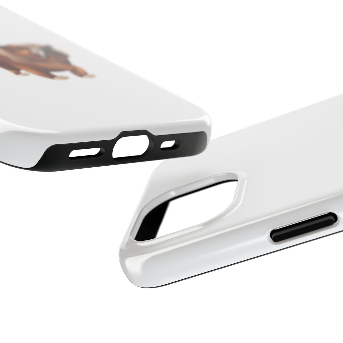 Bulldog Tough Phone Case, Durable Dog Lover Accessory, Pet-Themed Phone Cover, Unique Gift for Dog Owners, Cute Pet Cases