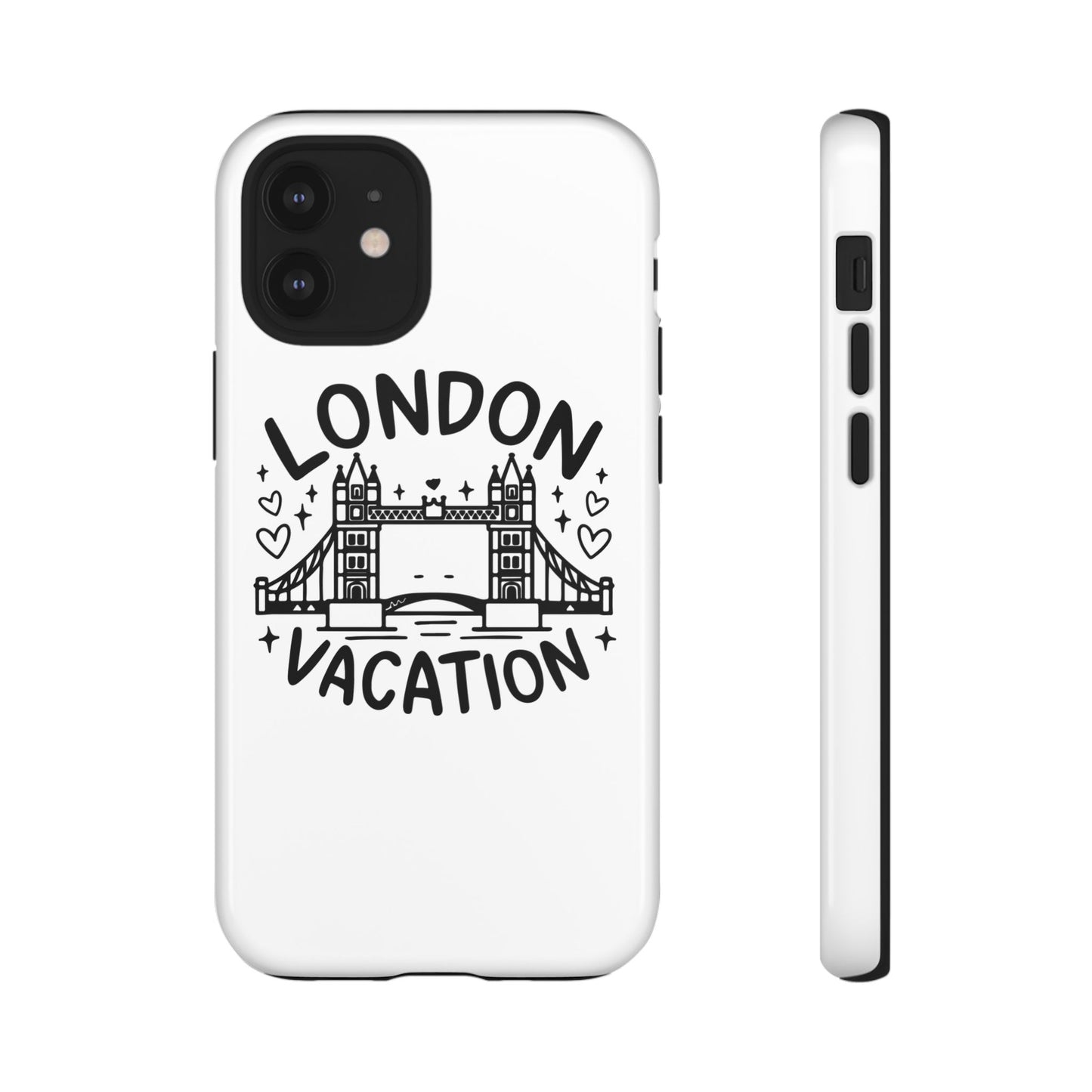 London Vacation Phone Case, Travel Accessories, Unique Gift, London Lover, Custom Phone Cover, Vacation Souvenir
