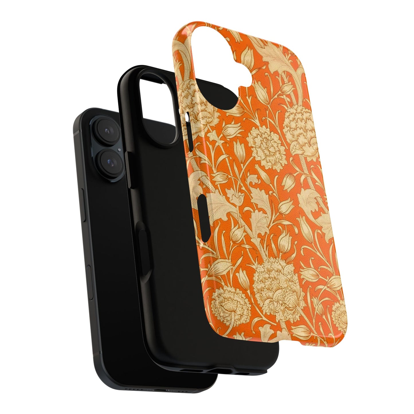 Floral Phone Case, Vibrant Tough Cases for Garden Lovers, Stylish Protection, Gift for Birthdays, Spring Decor, Unique Design