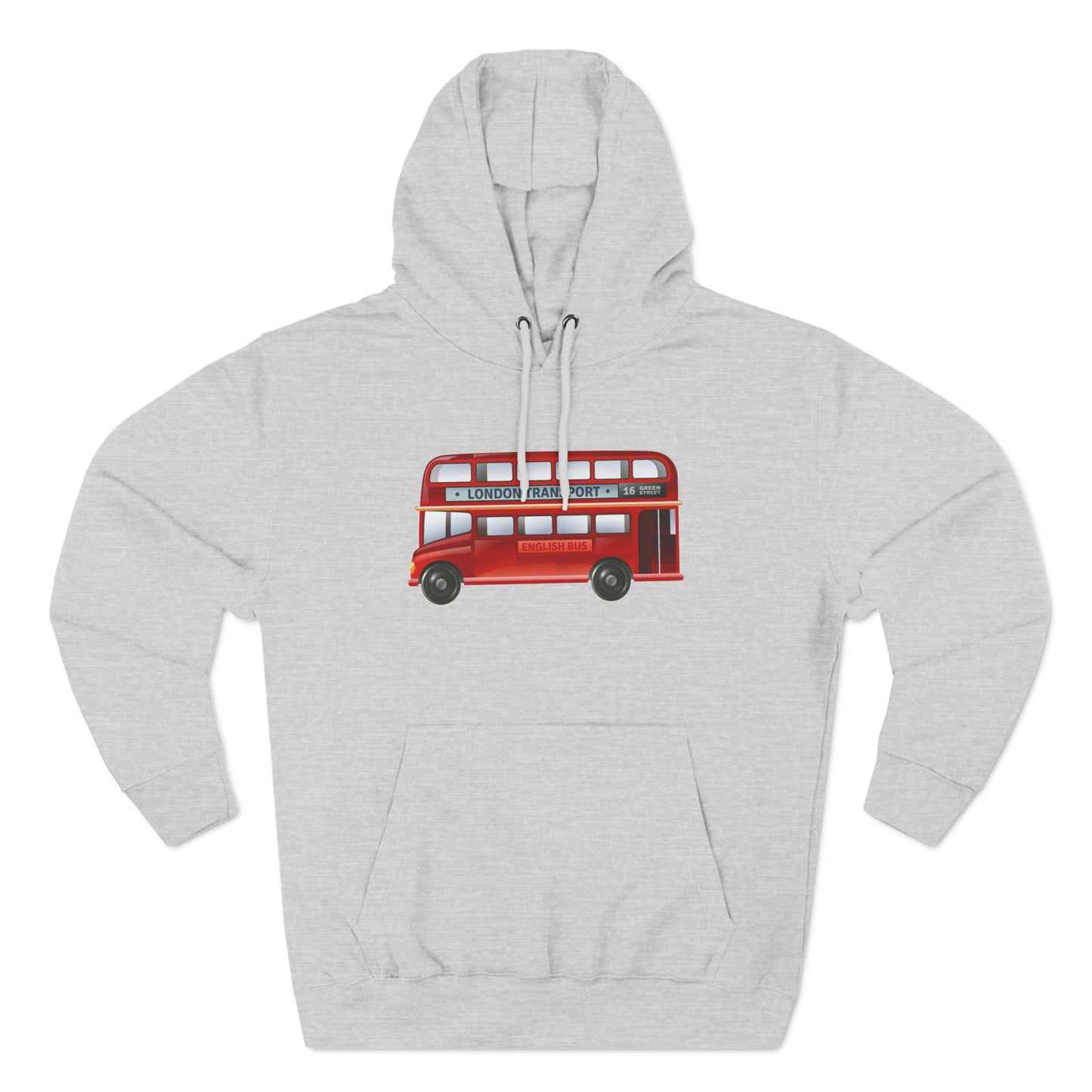 Vintage Car Trendy Three-Panel Fleece Hoodie