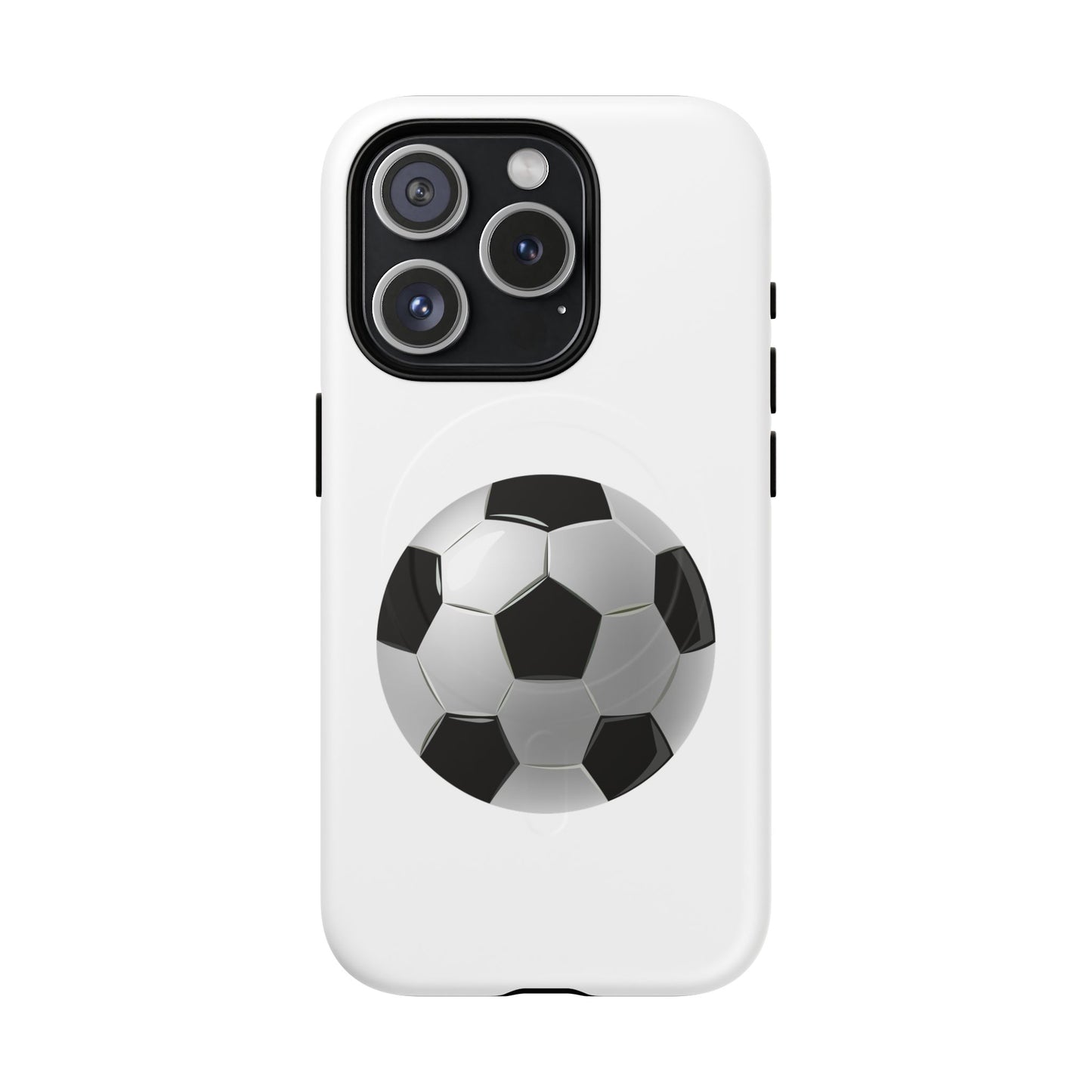 Durable Soccer Phone Case for Sports Lovers, Magnetic Phone Cover, Gift for Athletes, Soccer Fan Accessory, Sports Team Merchandise