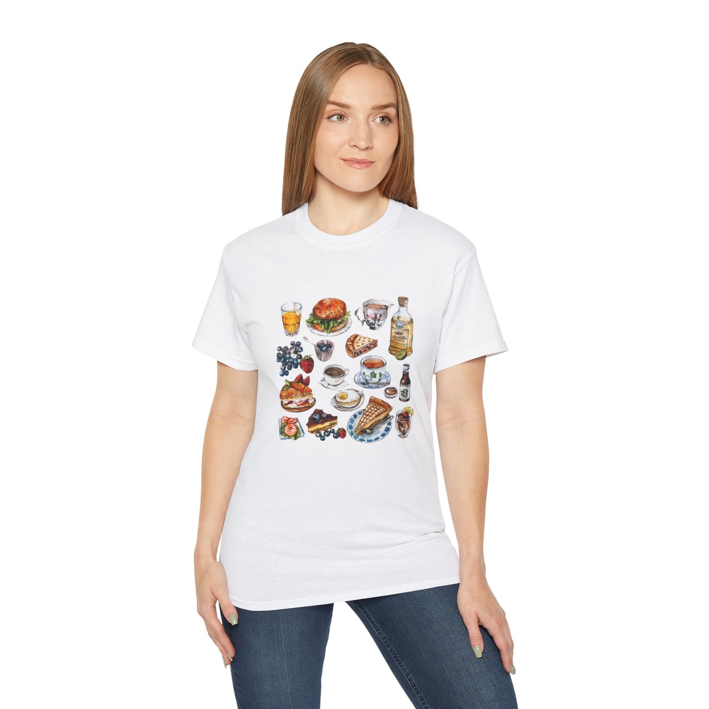 Unisex Ultra Cotton Tee - Retro English Icons