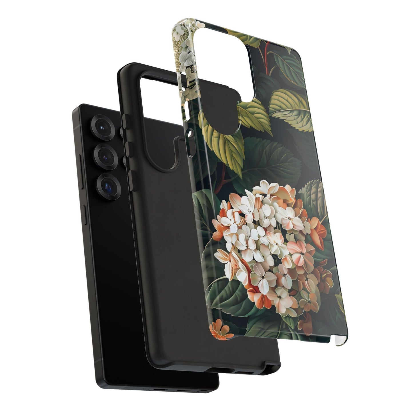 Floral Phone Case - Tough Cases, Nature Lover Gift, Floral Design, Botanical Phone Cover, Stylish Cellphone Accessory, Mother's Day Gift