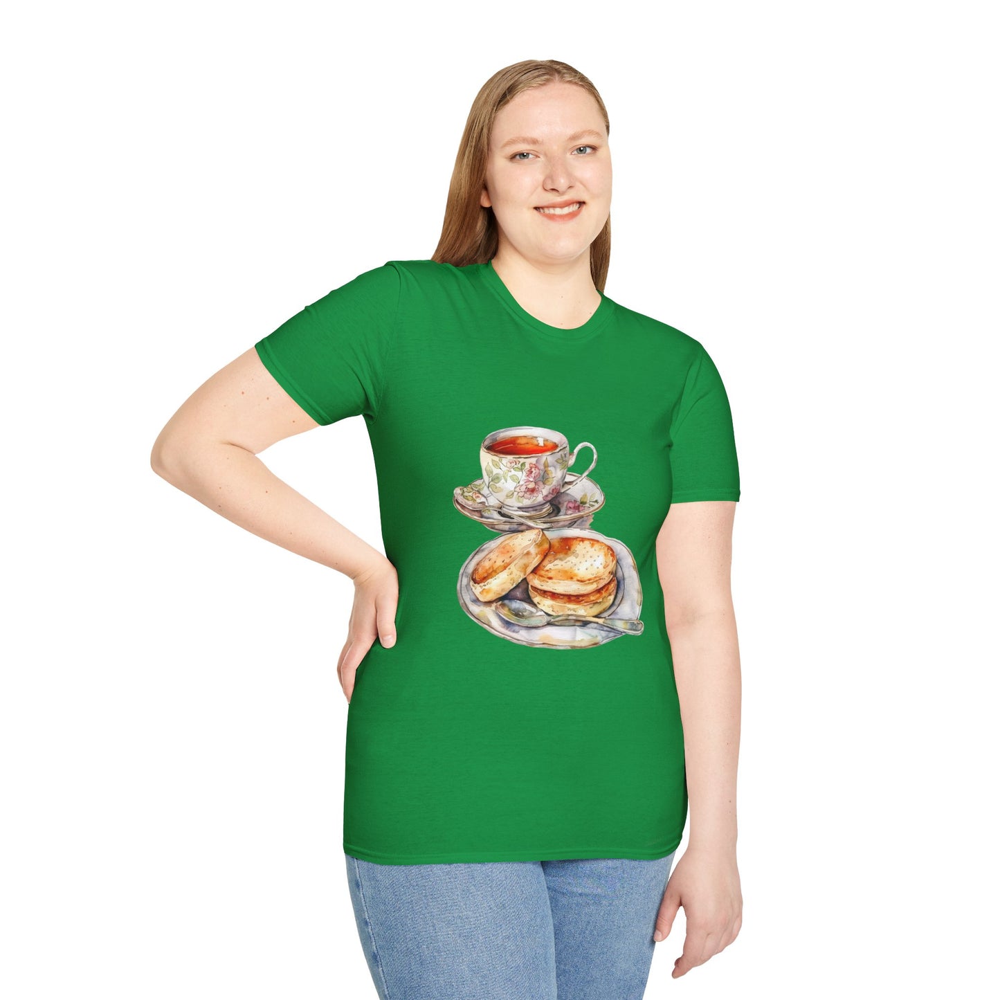 Unisex Softstyle T-Shirt - Morning Majesty - The Royal British Breakfast