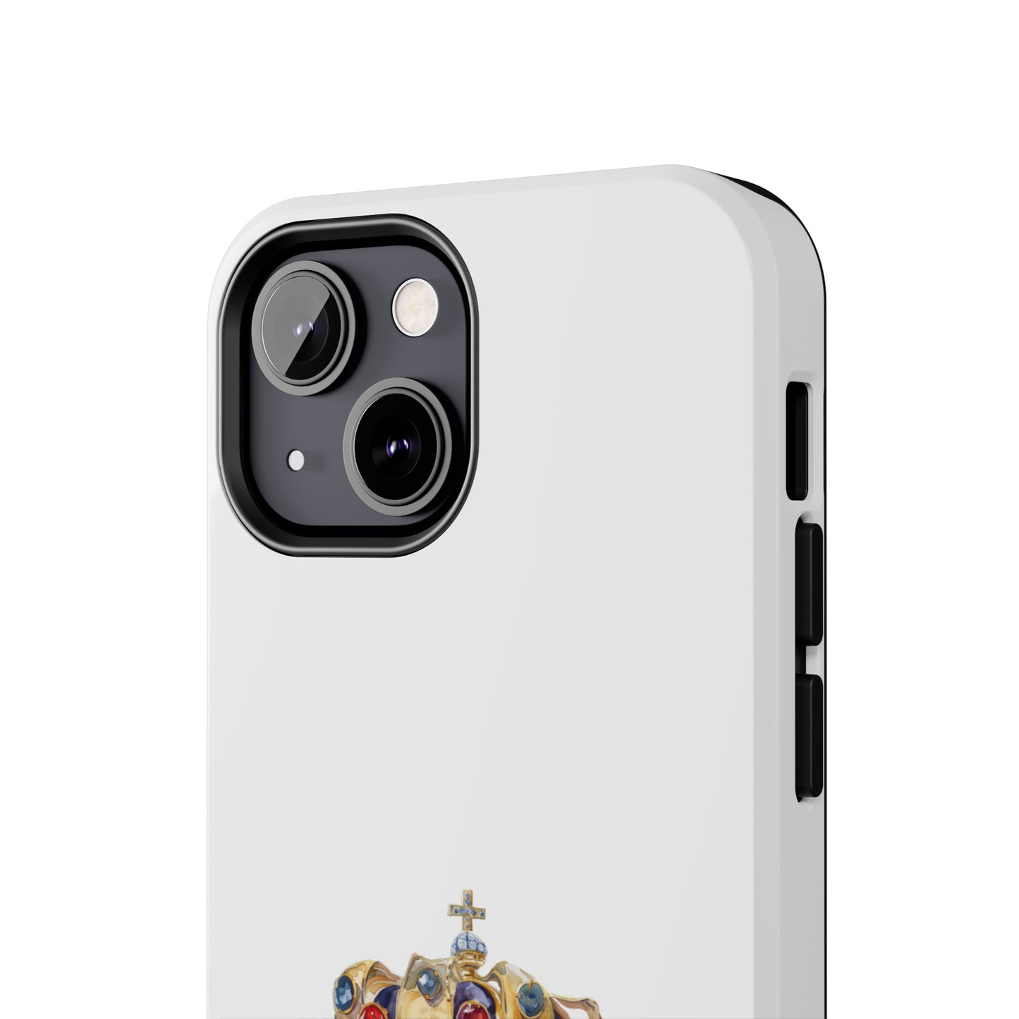 Royal Crown Tough Phone Case - Durable and Stylish Protection