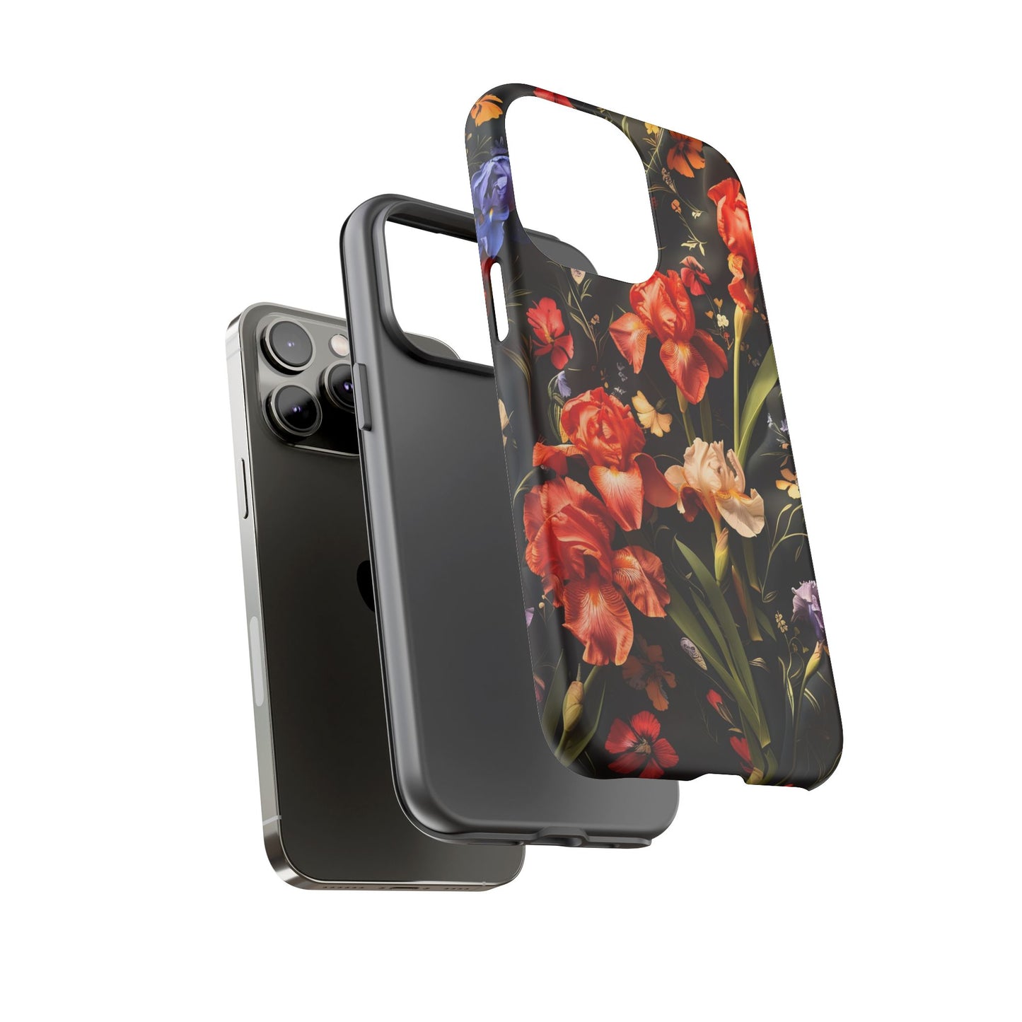 Floral Tough Case for Phone, Durable Protective Phone Cover, Gift for Flower Lovers, Phone Accessories, Spring Vibes