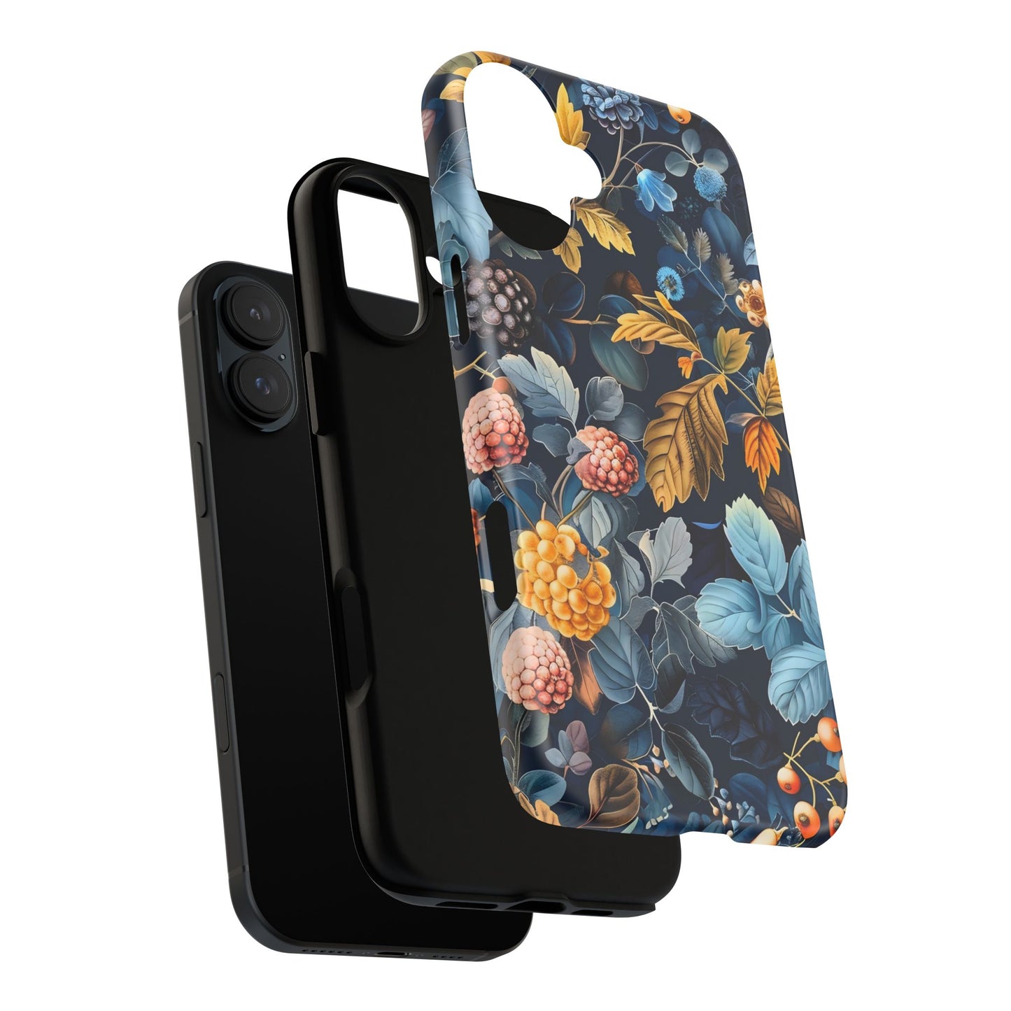 Floral iPhone Case, Tough Phone Cover, Nature-inspired Accessory, Gift for Her, Trendy Protection Case