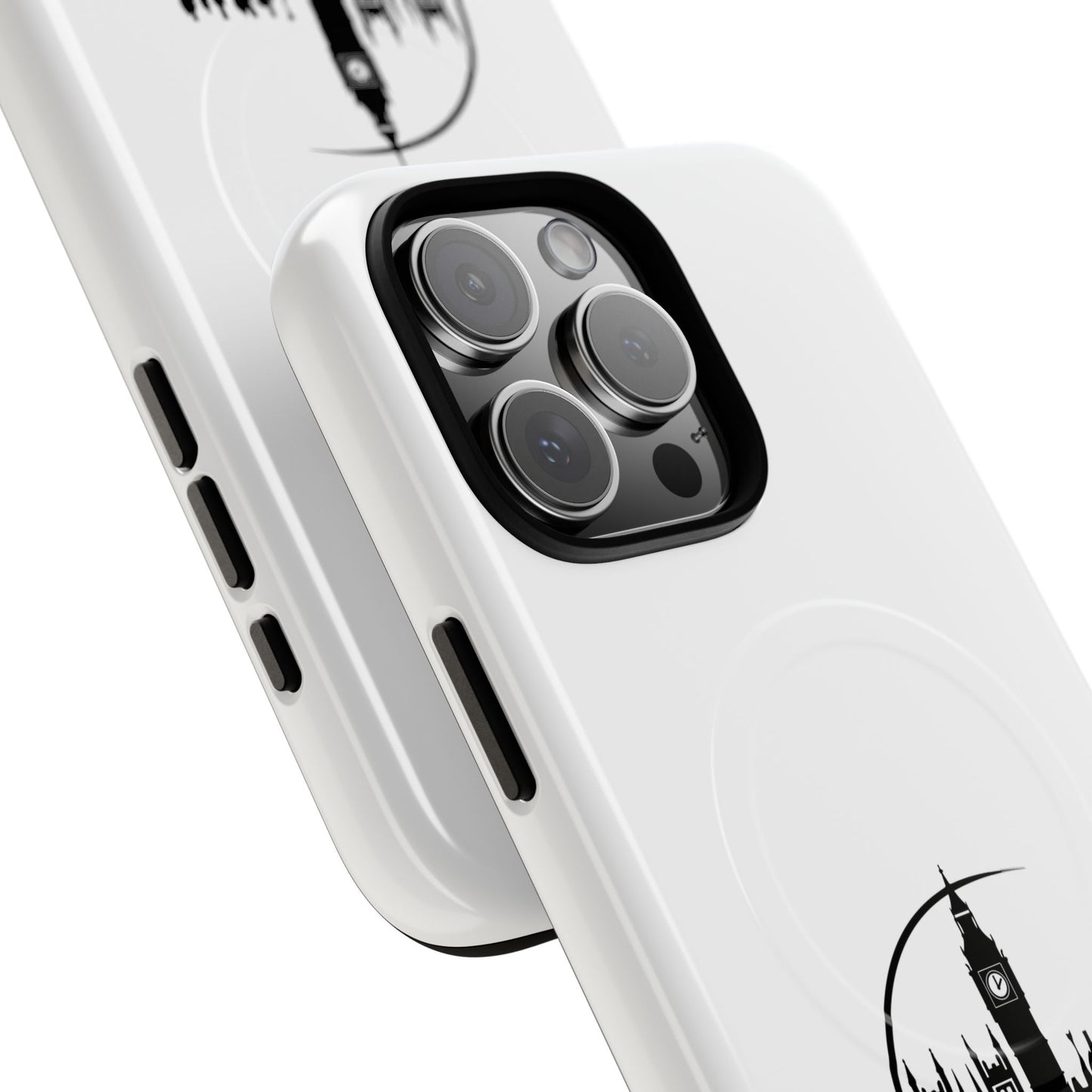 Stylish Tough Magnetic Phone Case with London Skyline, Unique Design, Perfect Gift for Travelers, Phone Protection, Customizable Accessories