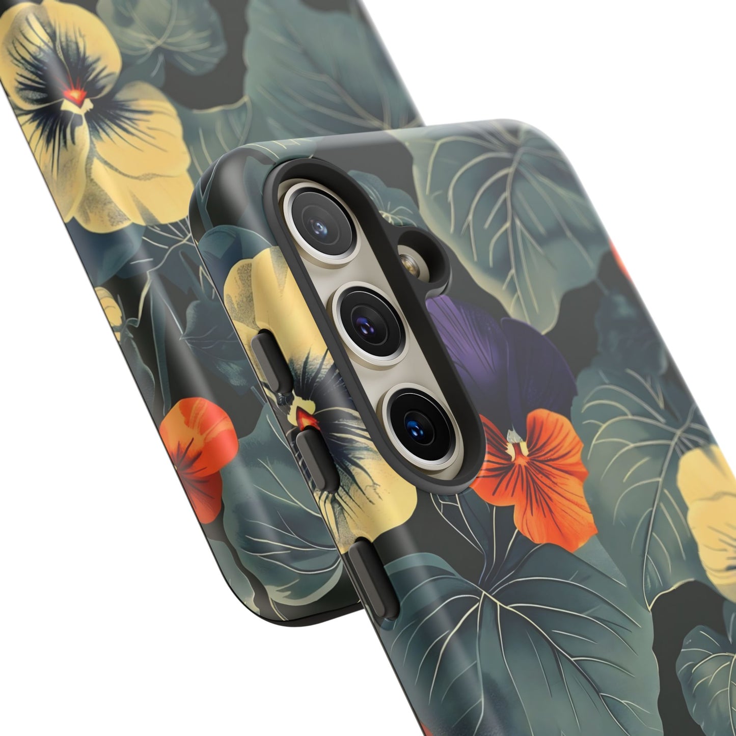 Tough Cases Floral iPhone Case, Tough Phone Cover, Stylish Floral Design, Gift for Her, Summer Vibe, Durable Protective Case