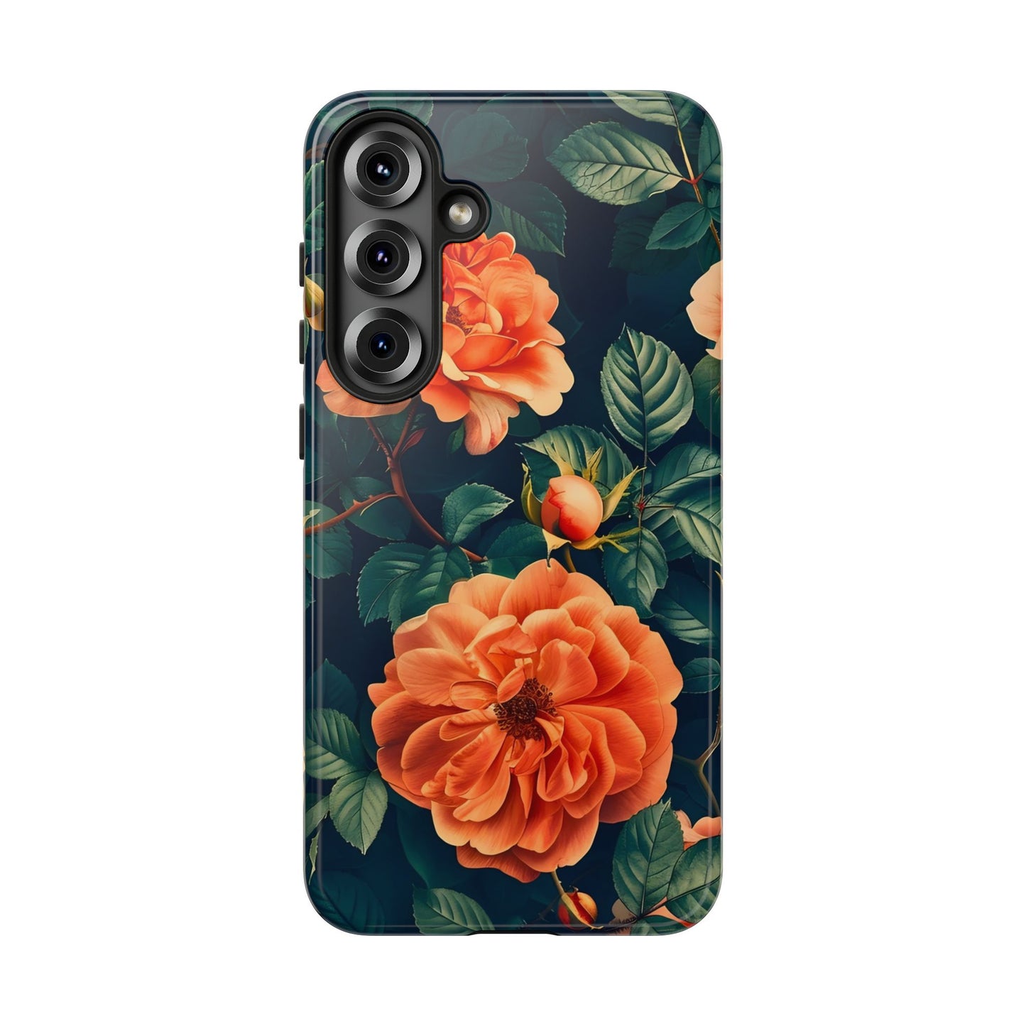 Floral Phone Case, Tough Cases for Nature Lovers, Botanical Design, Phone Protection, Gift for Her, Trending Floral Accessories