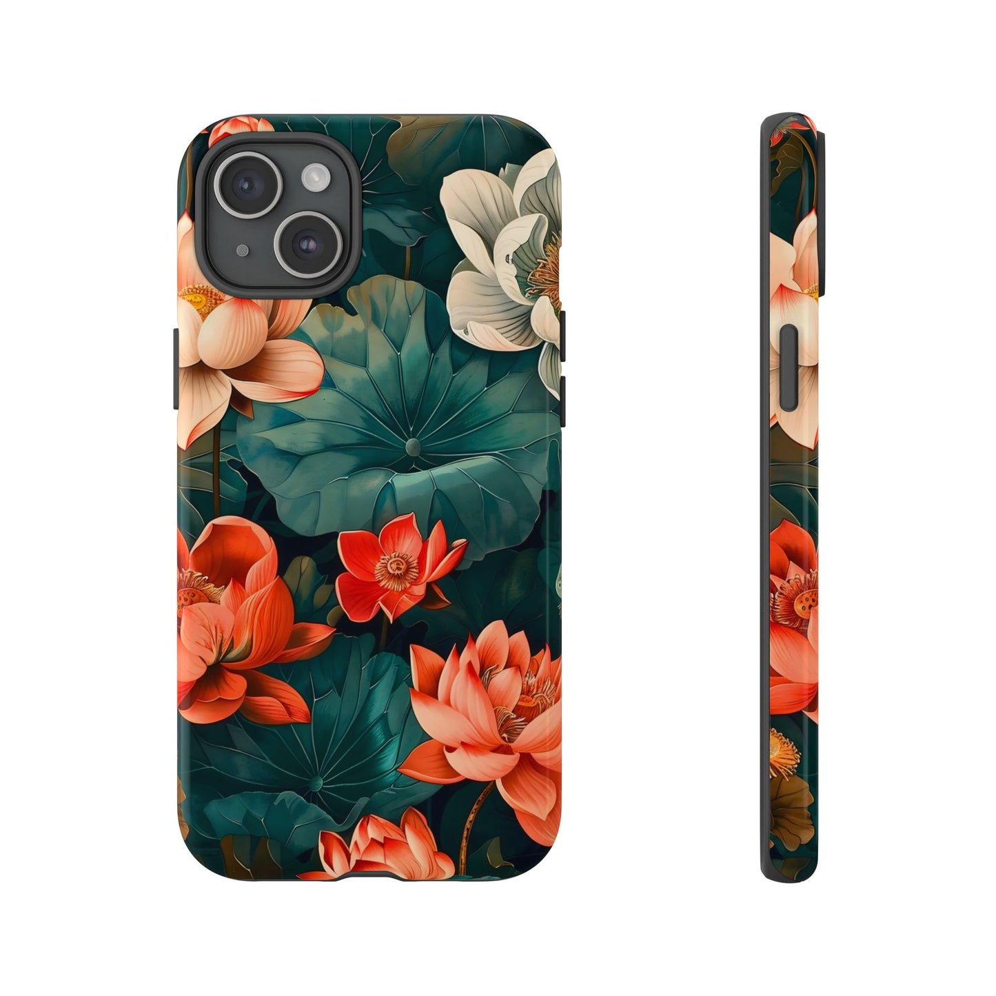 Flower Phone Case, Floral Phone Cover, Tough Case for Floral Lovers, Gift for Her, Stylish Tech Accessories