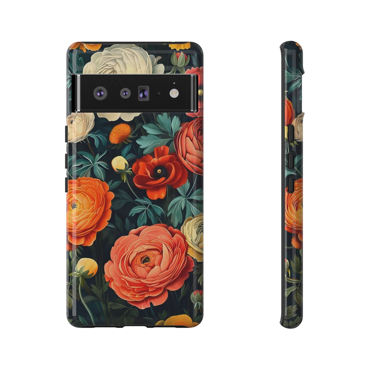 Floral Phone Case, Tough Cases - Stylish Protection, Gifts for Her, Nature Lover Decor, Floral Accessories
