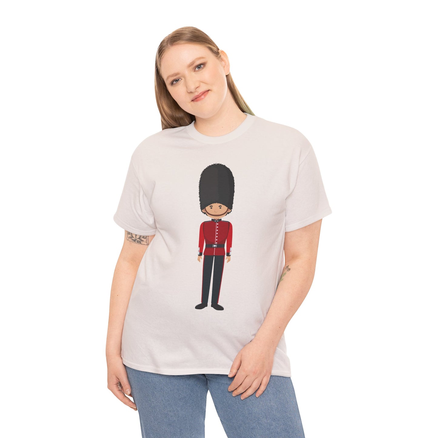 Unisex Heavy Cotton Tee - A Legacy in Red - Cornwall’s Army Museum