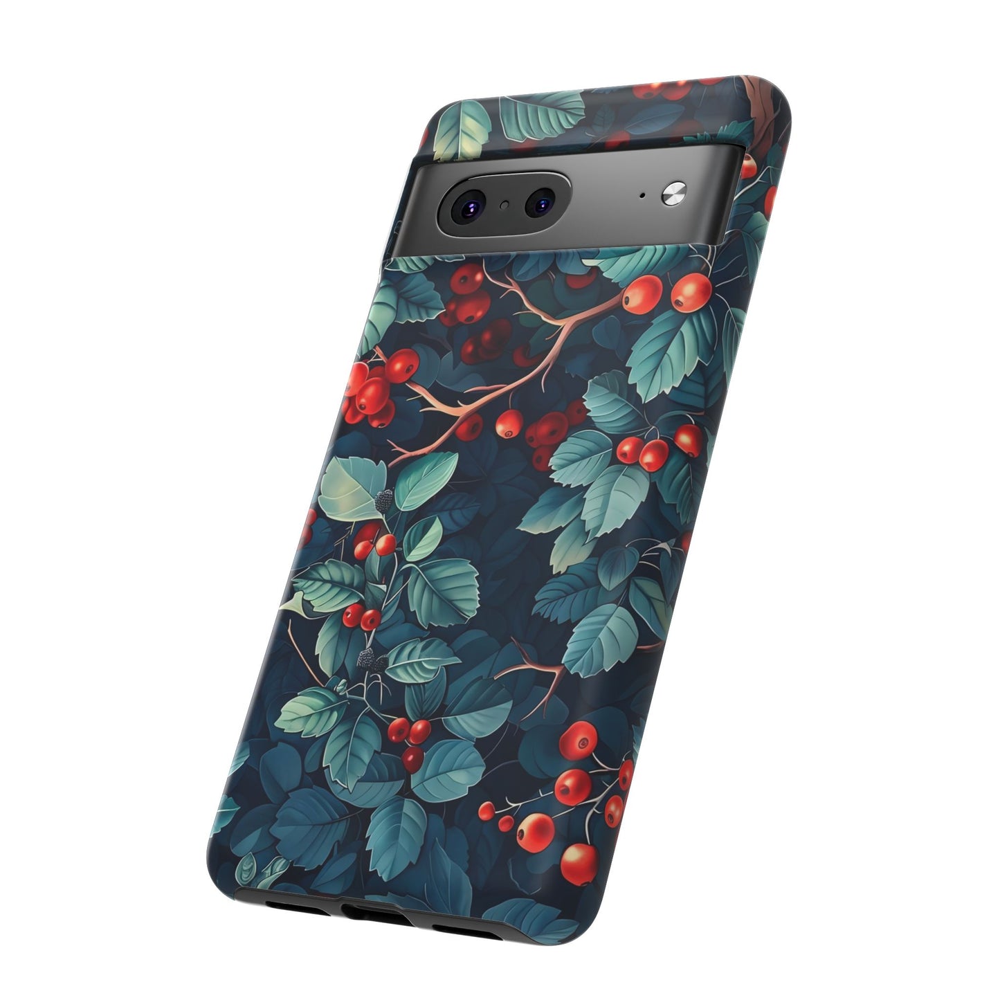 Berry Blossom Phone Case - Nature Lover's Gift, Floral Design, Cute Accessory for Spring, Unique Tech Cover, Perfect for Holidays