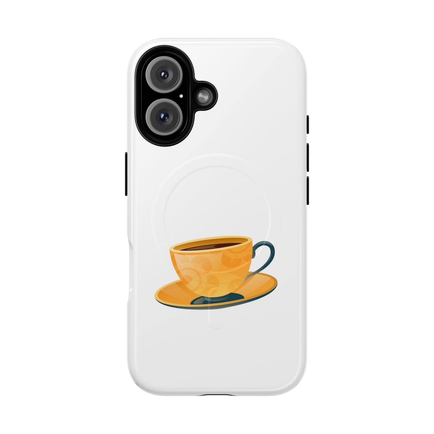 Coffee Lover's Tough Magnetic Case | Durable Phone Cover, Gift for Him, Her, Stylish Accessory
