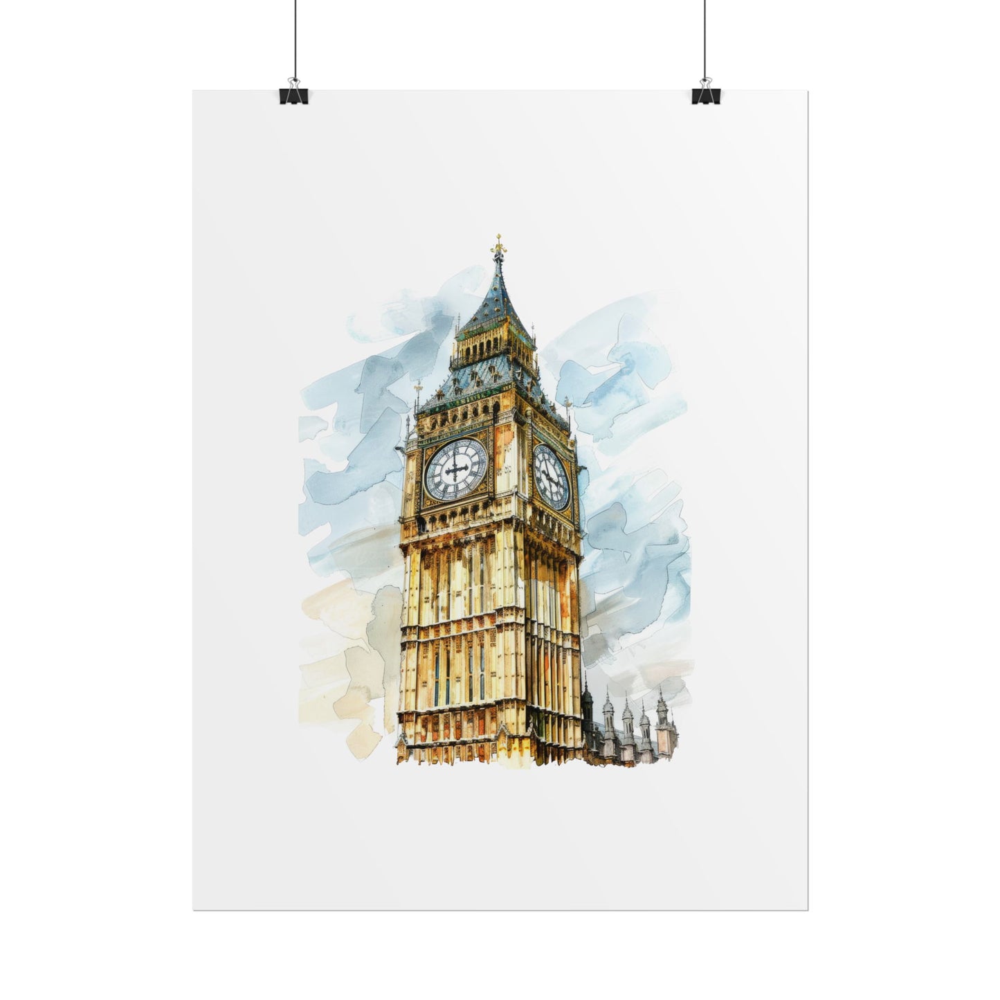 London Tower Rolled Posters