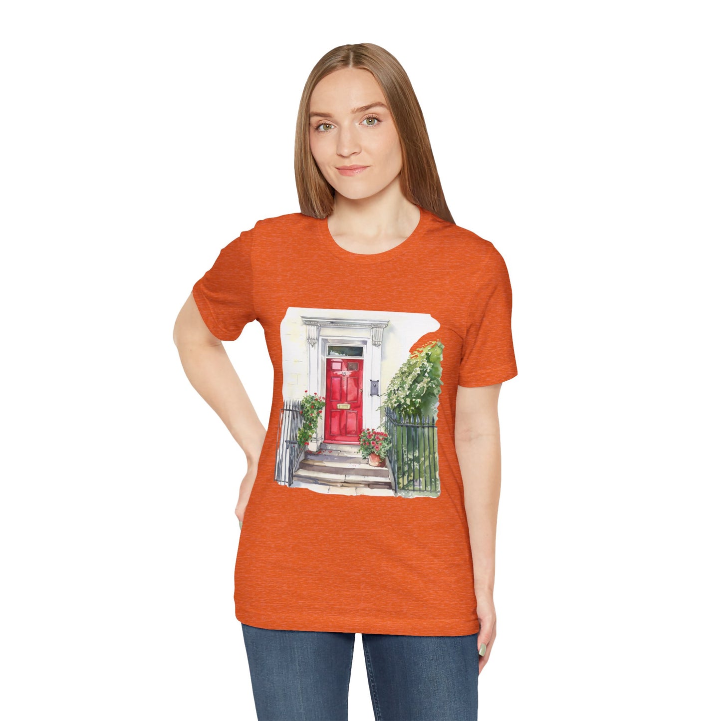 Unisex Jersey Short Sleeve Tee - Greenish British Beauty