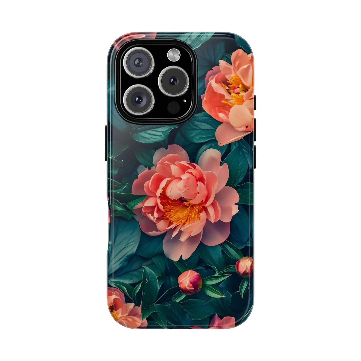 Floral Phone Case - Tough Cases, Flower Design, Botanical Art, Phone Accessory, Gift for Her, Nature Lovers