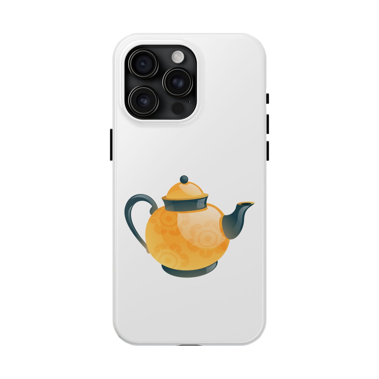 Colorful Teapot Phone Case, Quirky Cell Phone Cover, Unique Gift for Tea Lovers, Stylish Protection, Fun Phone Accessories