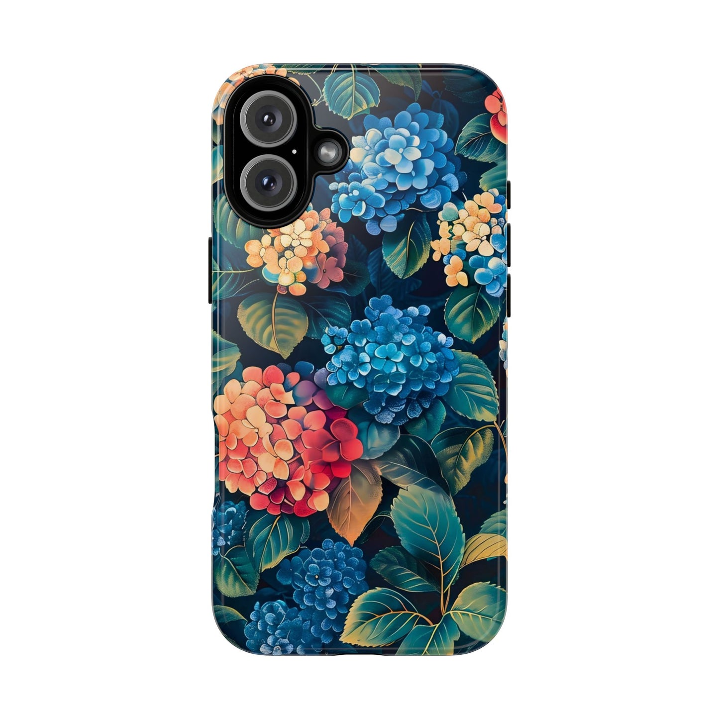Floral Phone Case, Stylish Tough Case for Gardener Gift, Flower Lover Accessory, Pretty Floral Design, Protective Case