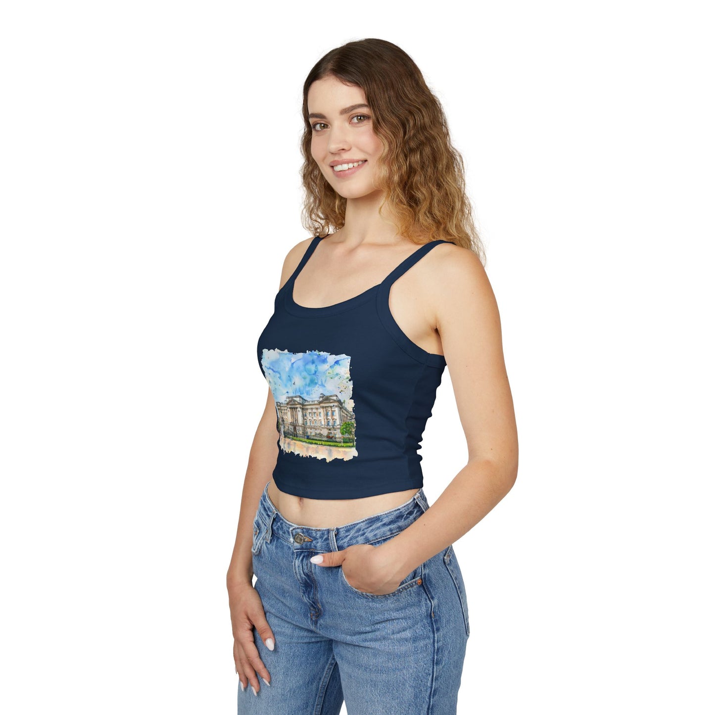 Women's Spaghetti Strap Tank Top - British Nature