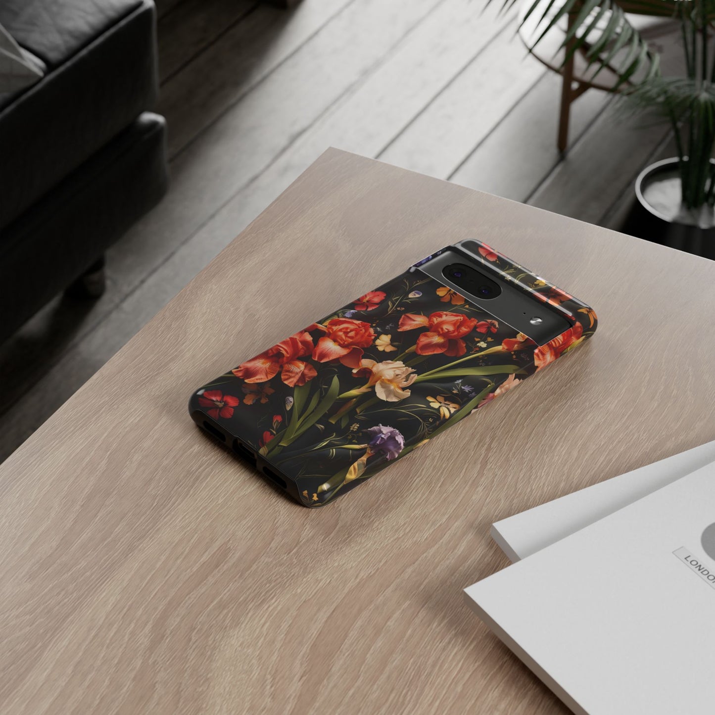 Floral Tough Case for Phone, Durable Protective Phone Cover, Gift for Flower Lovers, Phone Accessories, Spring Vibes