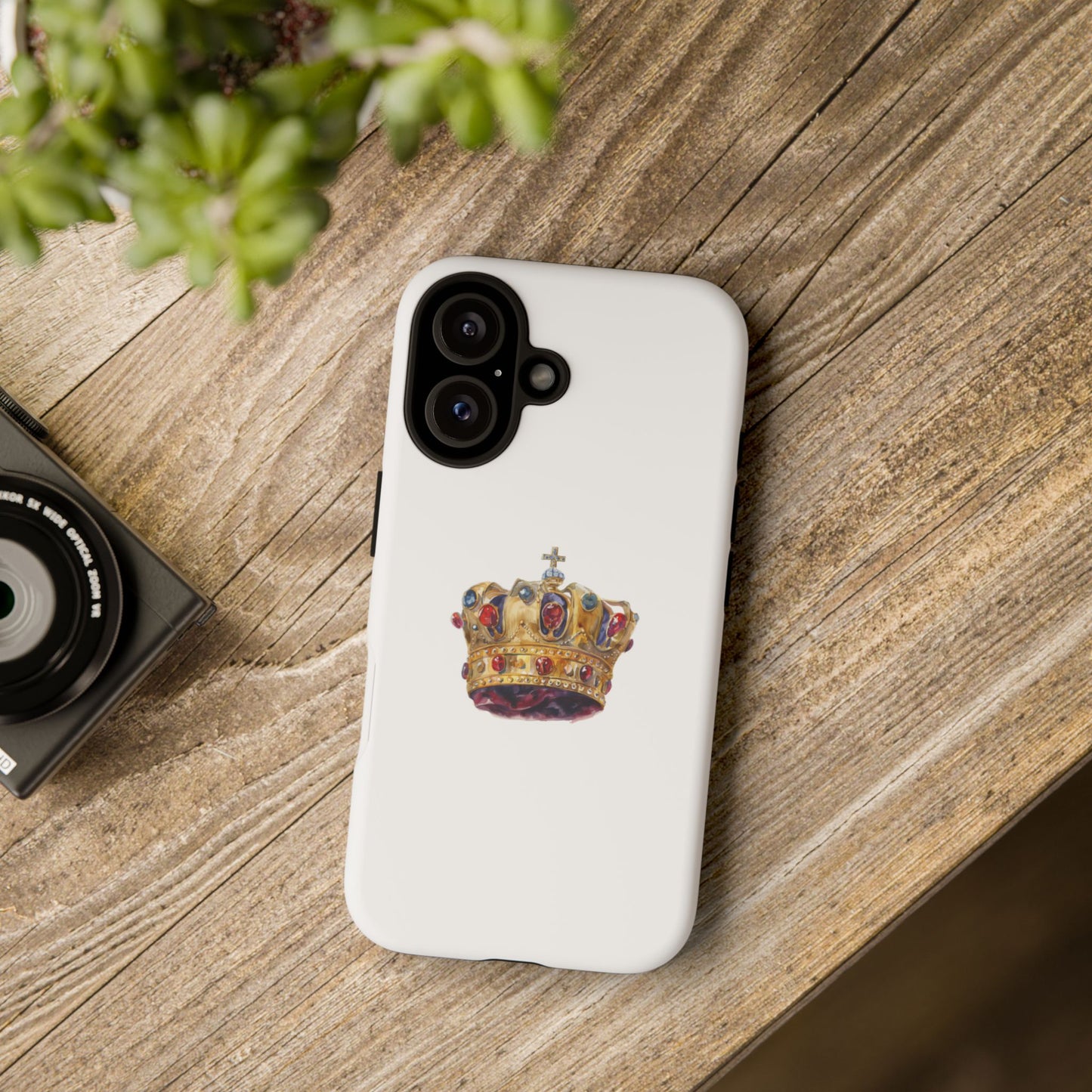 Royal Crown Phone Case - Tough & Stylish